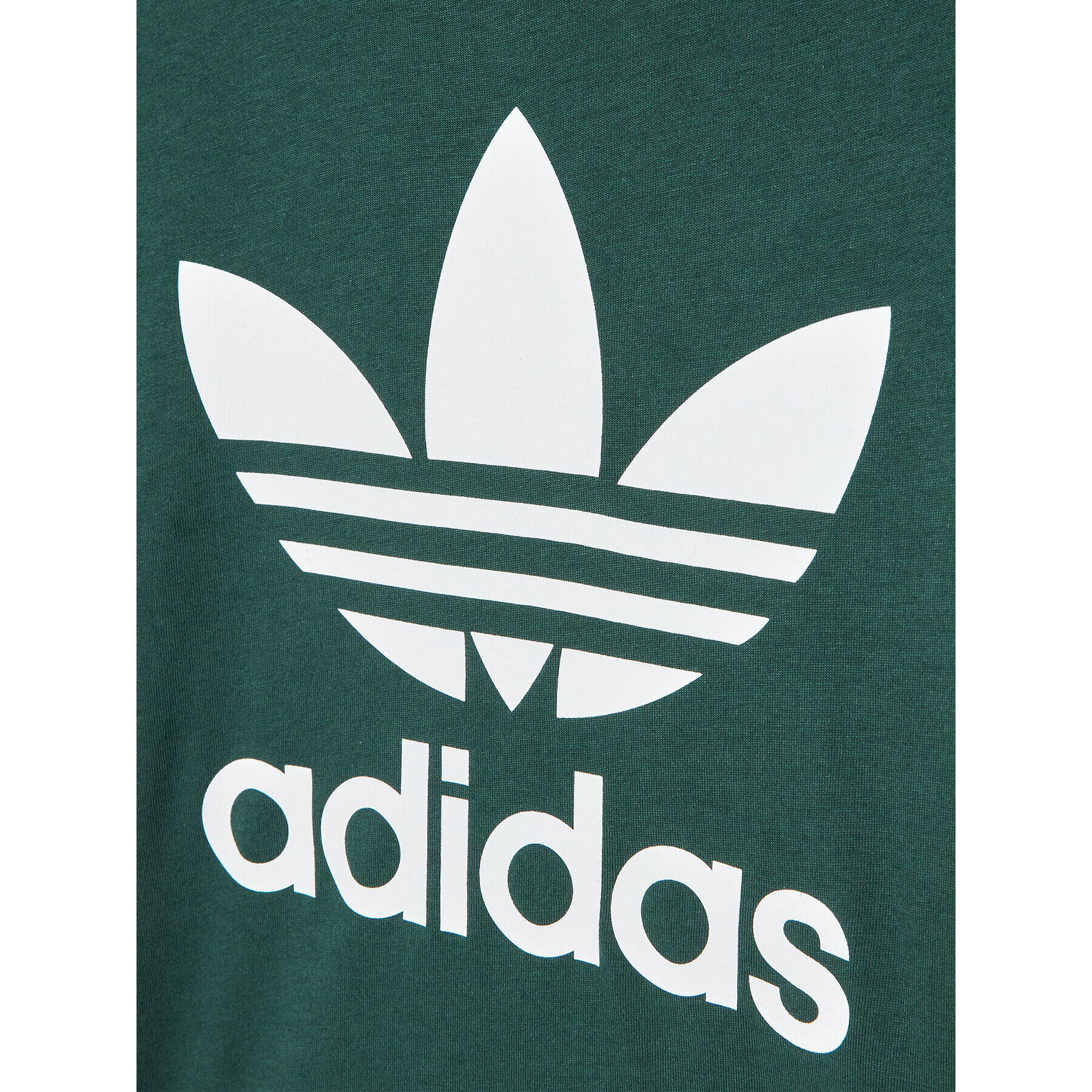 adidas Тишърт adicolor Trefoil Tee HK2908 Зелен Regular Fit - Pepit.bg