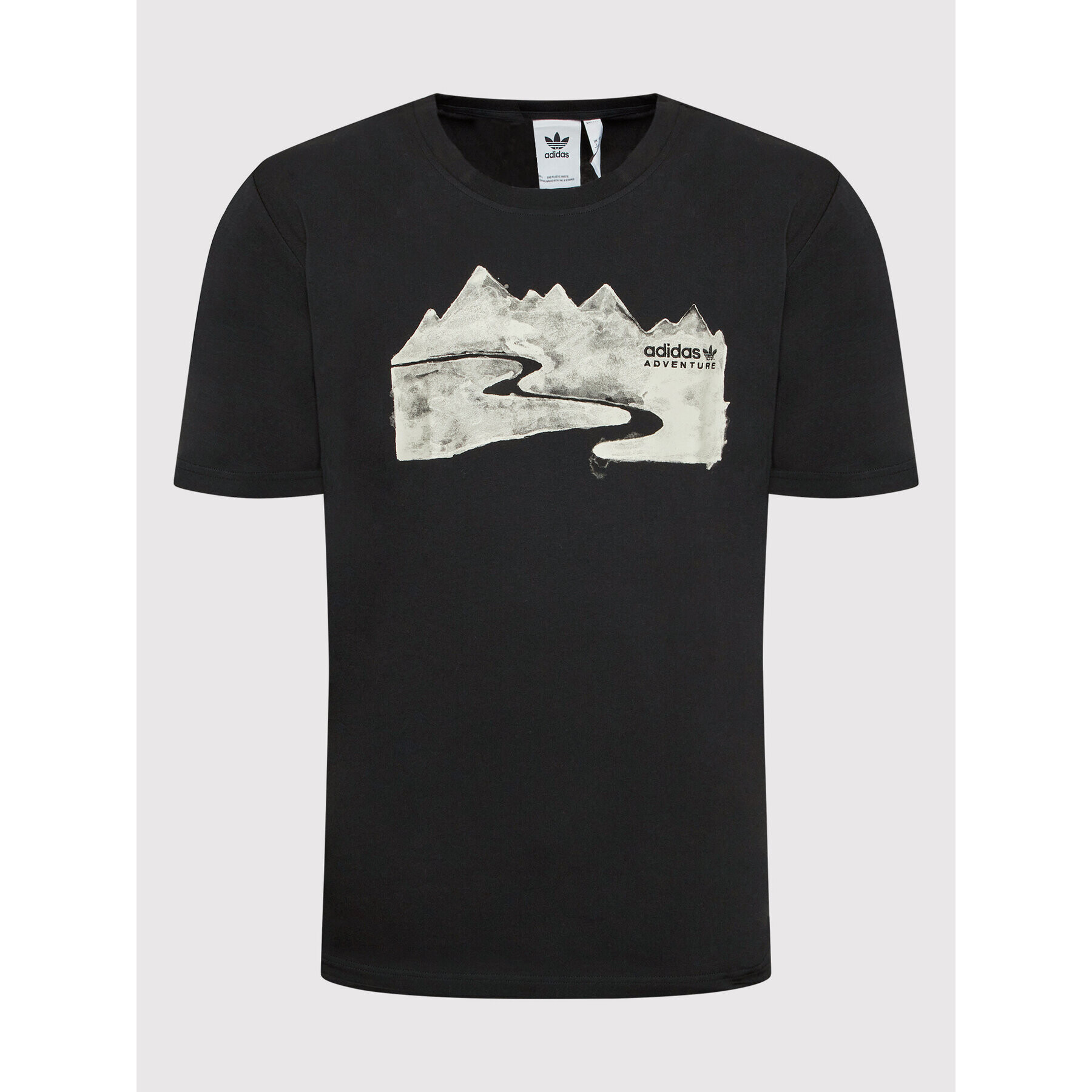 adidas Тишърт Adventure HF4770 Черен Regular Fit - Pepit.bg
