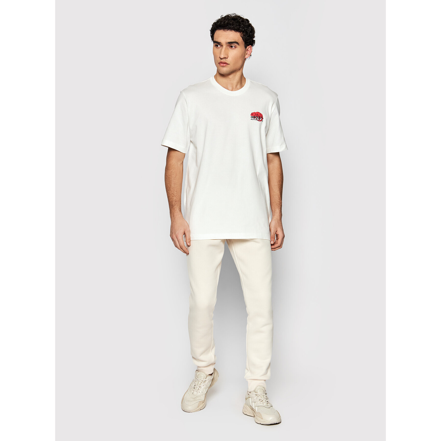 adidas Тишърт Adventure Packalot HF4761 Бял Relaxed Fit - Pepit.bg