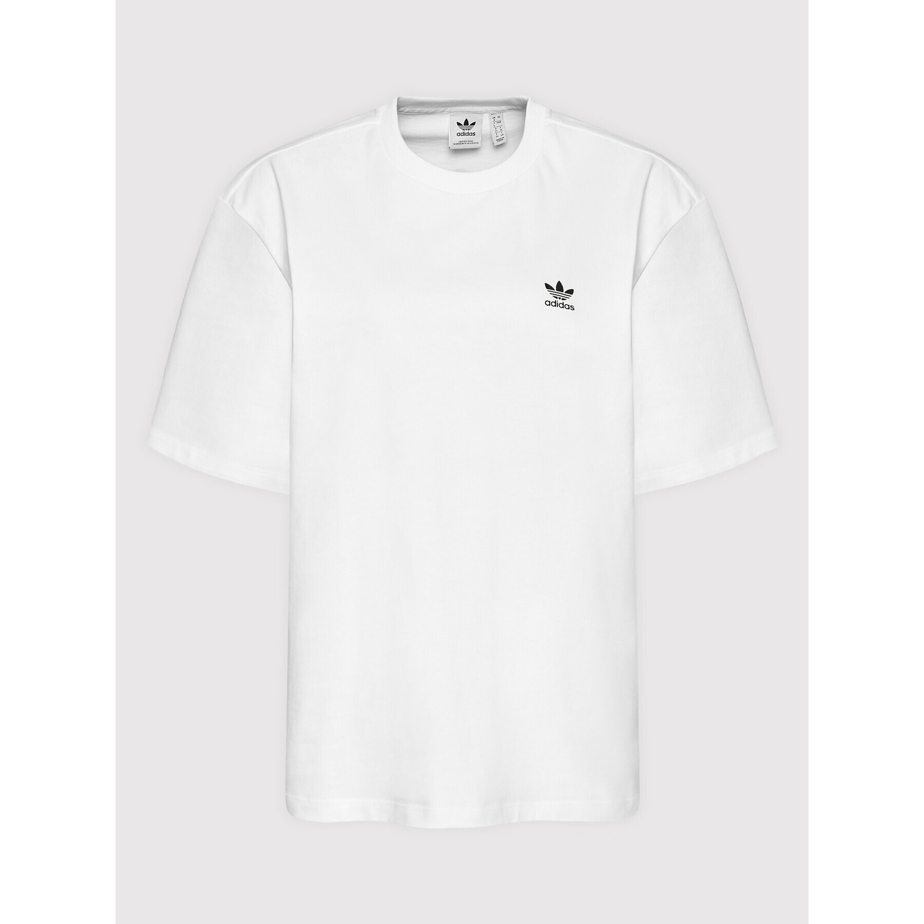 adidas Тишърт Always Original Graphic HF2019 Бял Loose Fit - Pepit.bg
