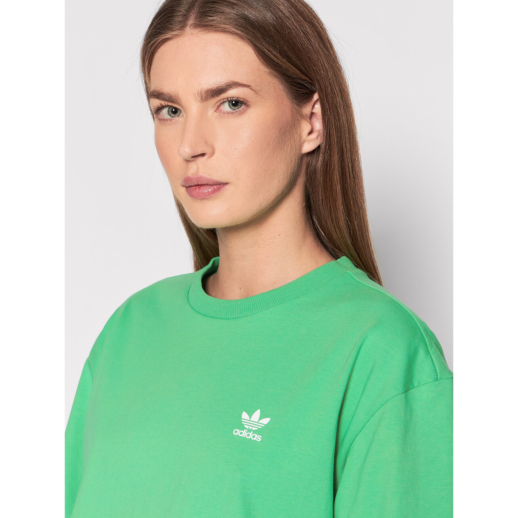 adidas Тишърт Always Original Graphic HF2020 Зелен Loose Fit - Pepit.bg