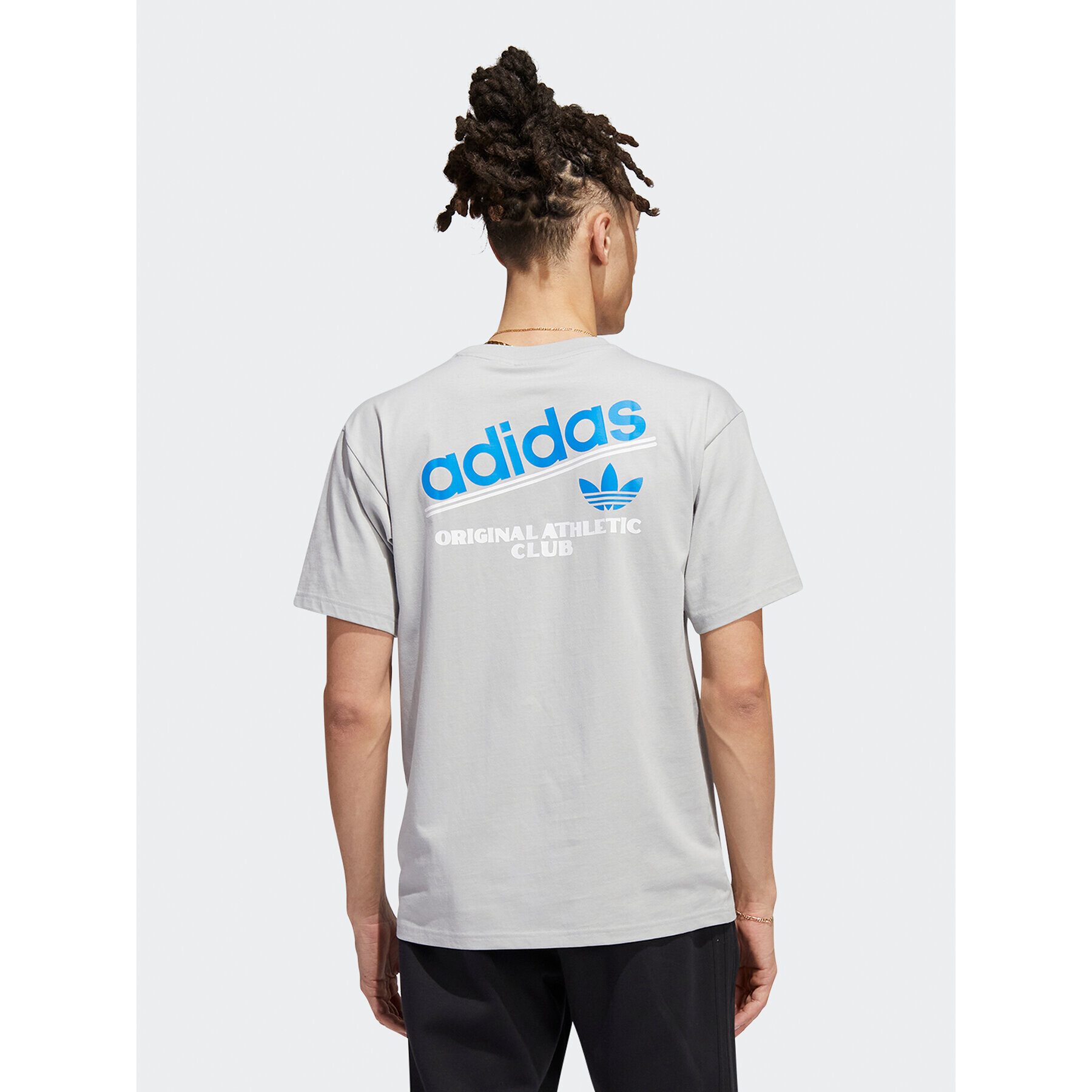 adidas Тишърт Athletic Club HI2971 Сив Regular Fit - Pepit.bg