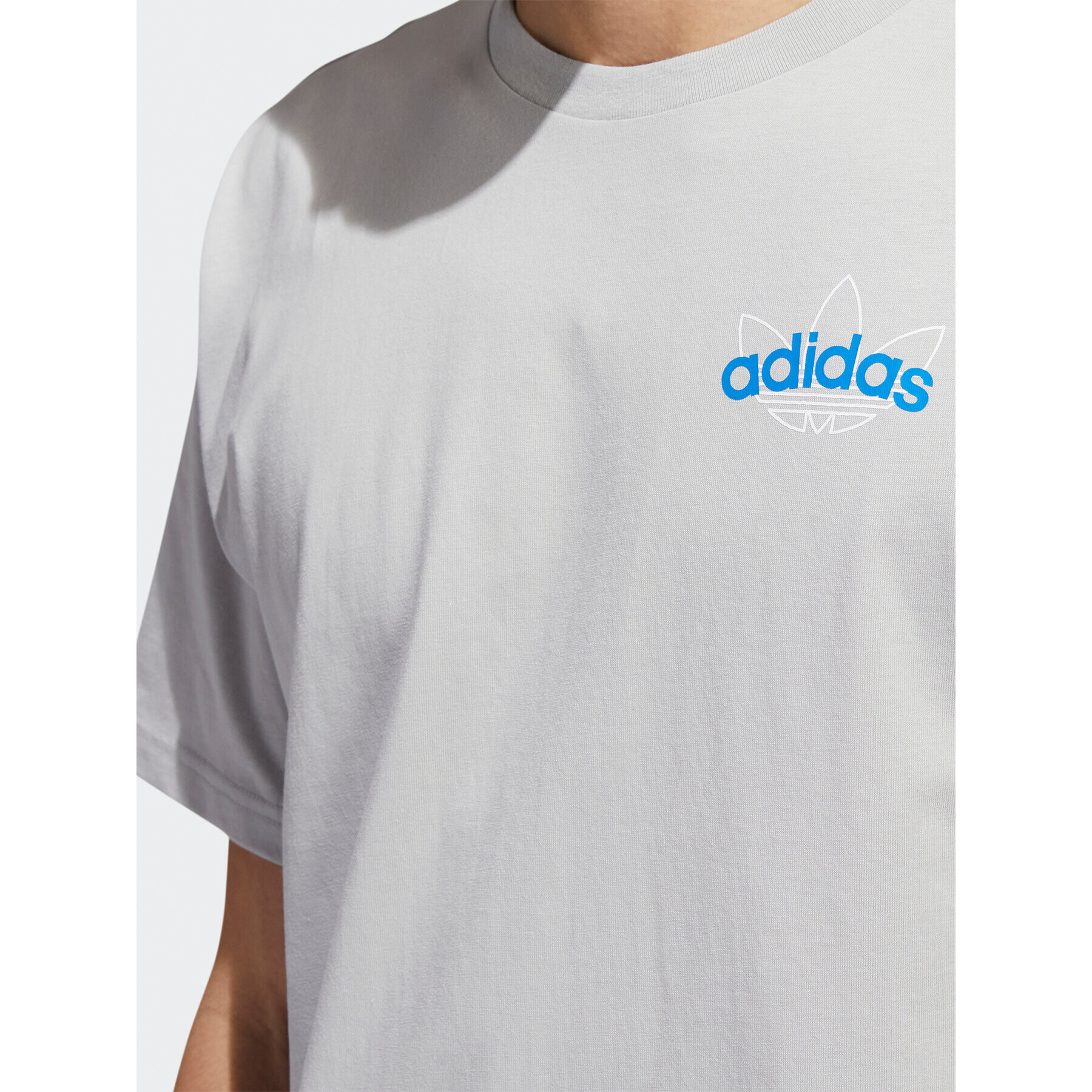 adidas Тишърт Athletic Club HI2971 Сив Regular Fit - Pepit.bg