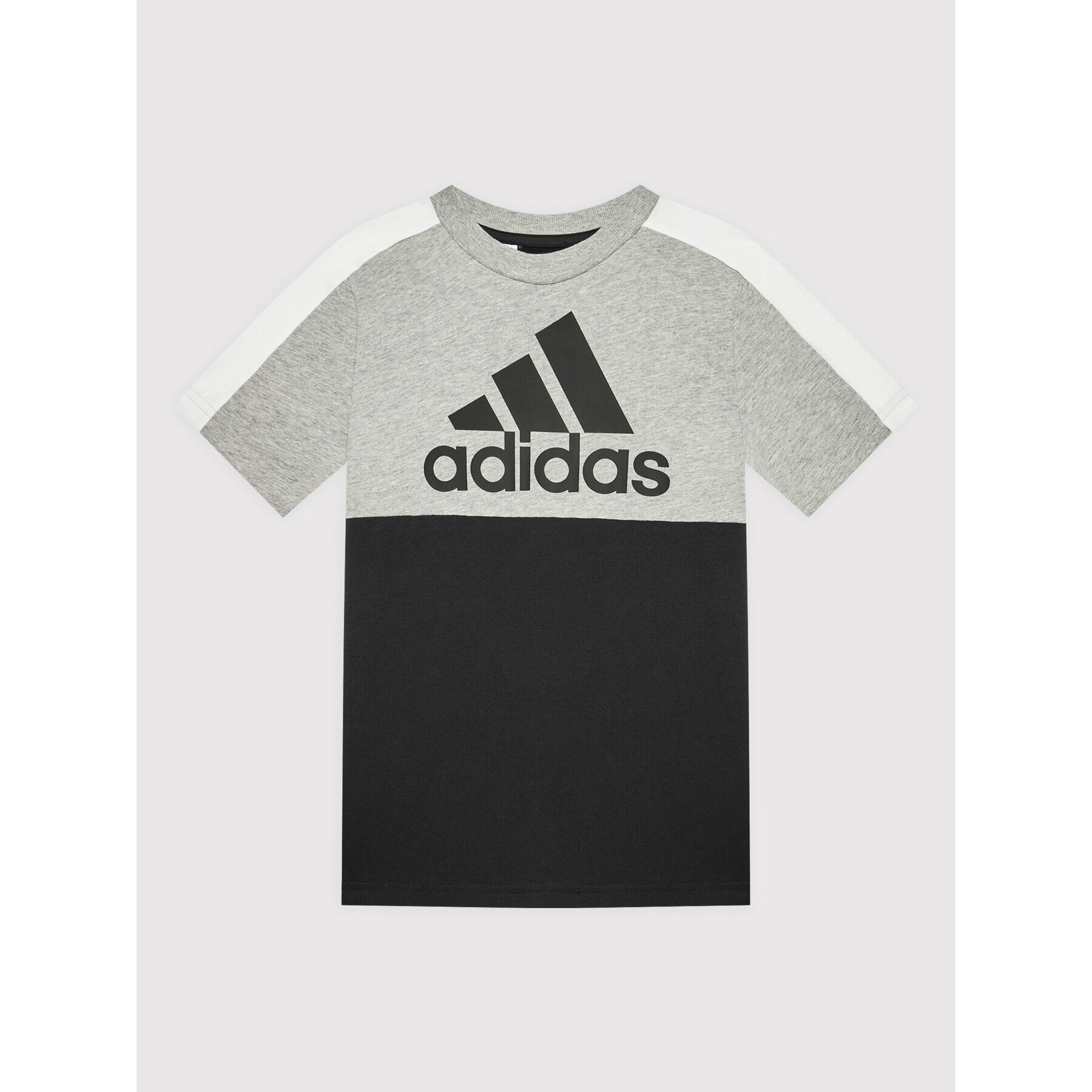 adidas Тишърт B Cb Logo HC5649 Сив Regular Fit - Pepit.bg