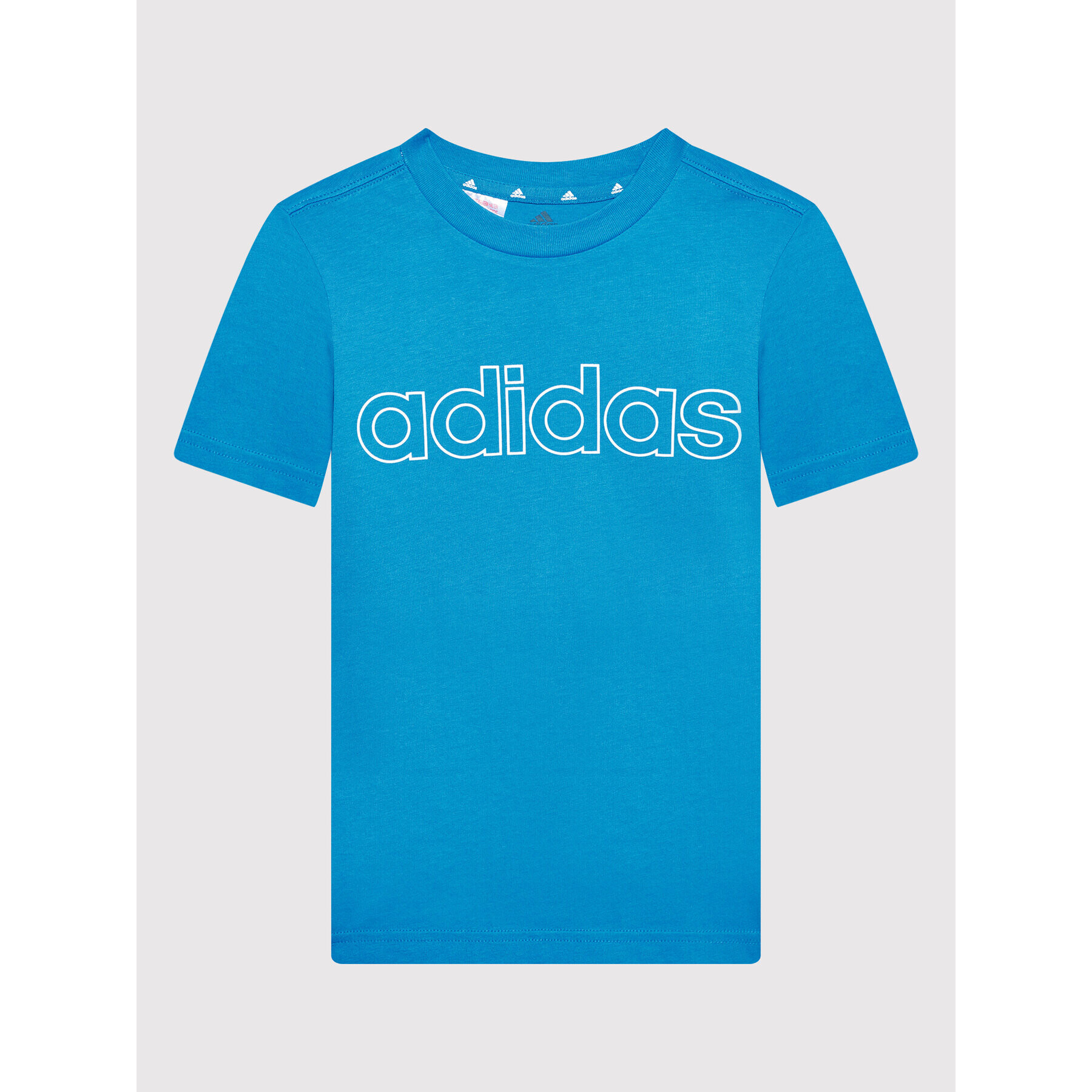 adidas Performance Тишърт B Lin HD5970 Син Regular Fit - Pepit.bg