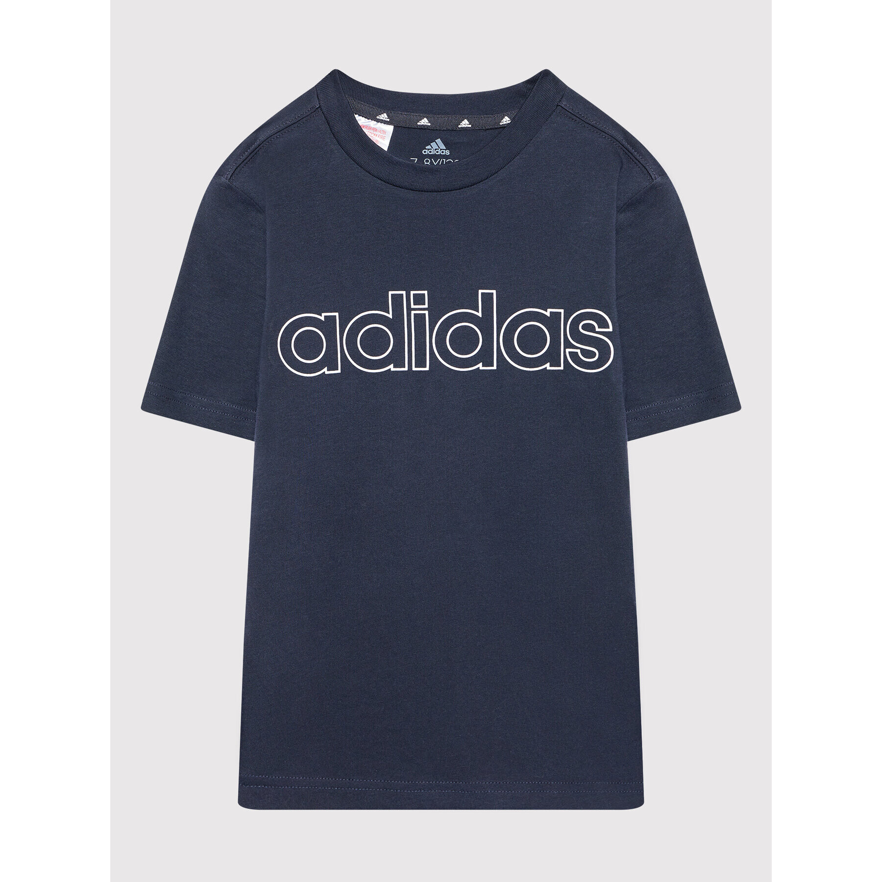 adidas Performance Тишърт B Lin HE9273 Тъмносин Regular Fit - Pepit.bg