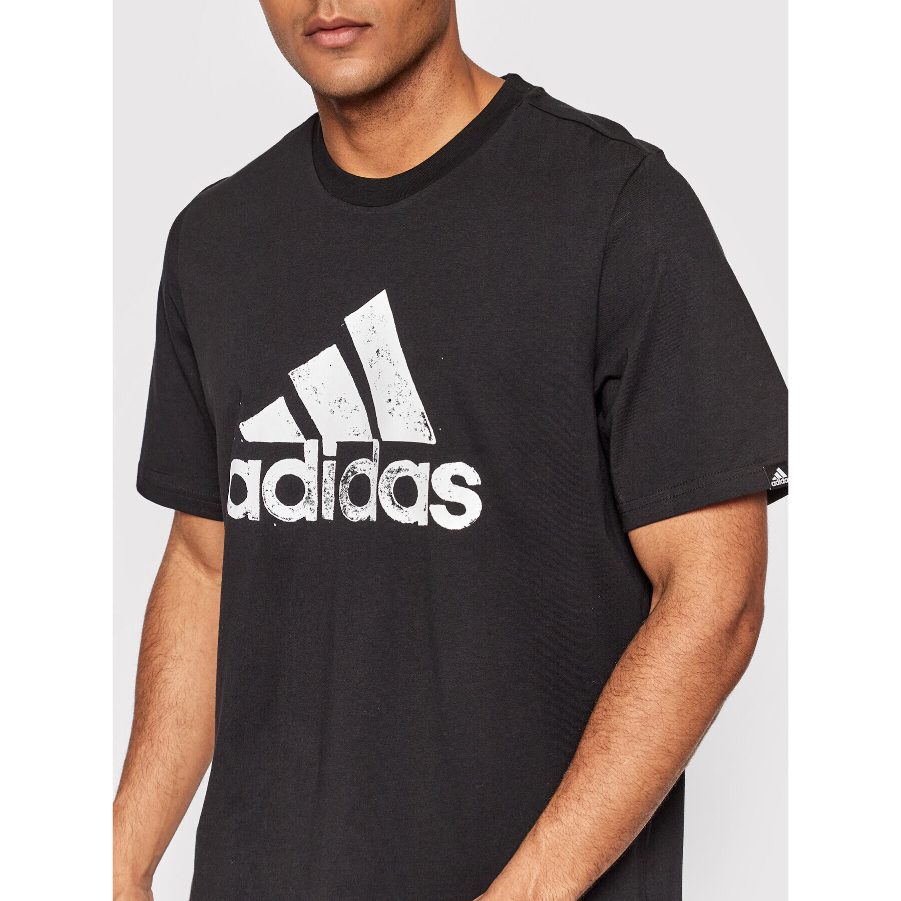 adidas Performance Тишърт Brush HE4794 Черен Regular Fit - Pepit.bg