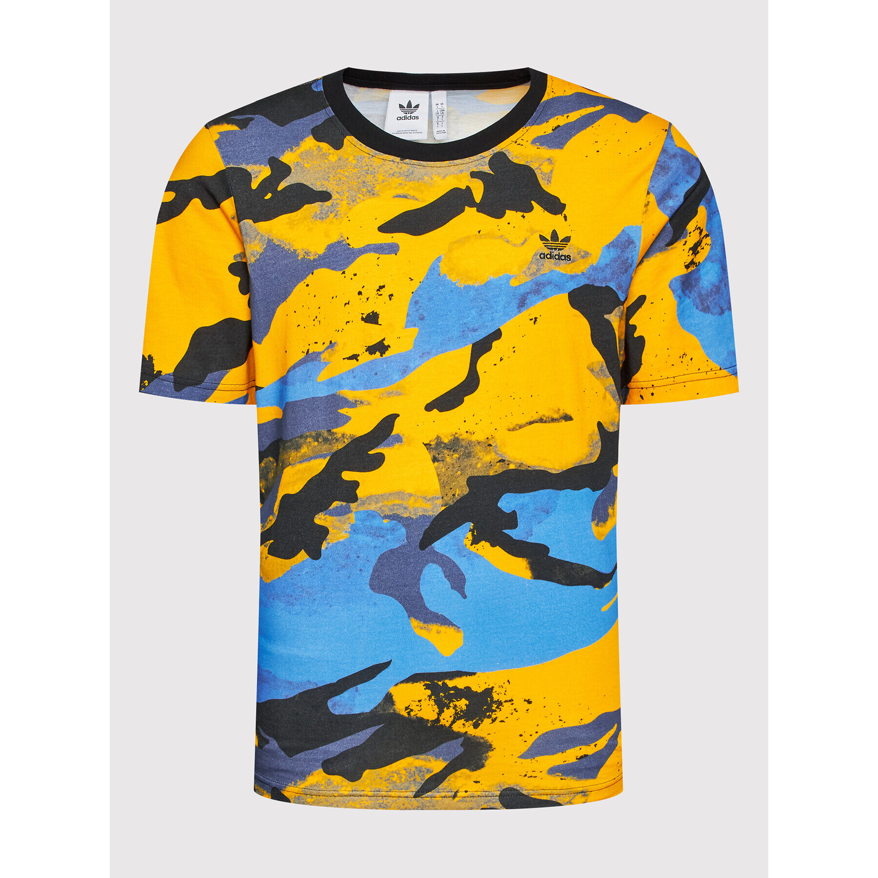 adidas Тишърт Camo Series Allover Print HK2801 Цветен Regular Fit - Pepit.bg