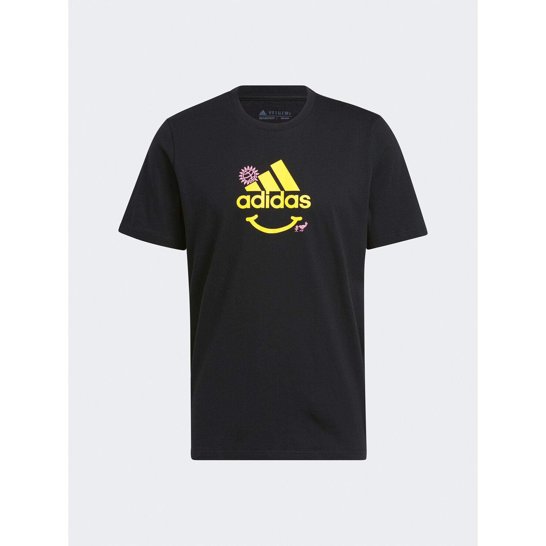 adidas Тишърт Change Through Sports Graphic IC1674 Черен Regular Fit - Pepit.bg