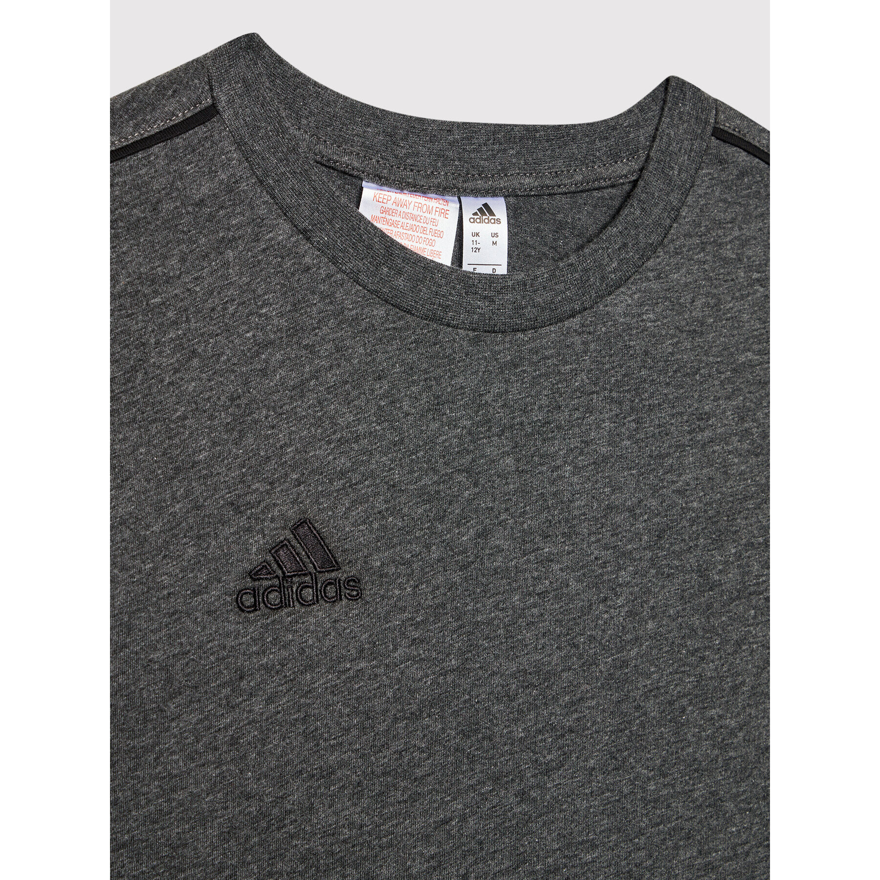 adidas Тишърт Core FS3250 Сив Regular Fit - Pepit.bg