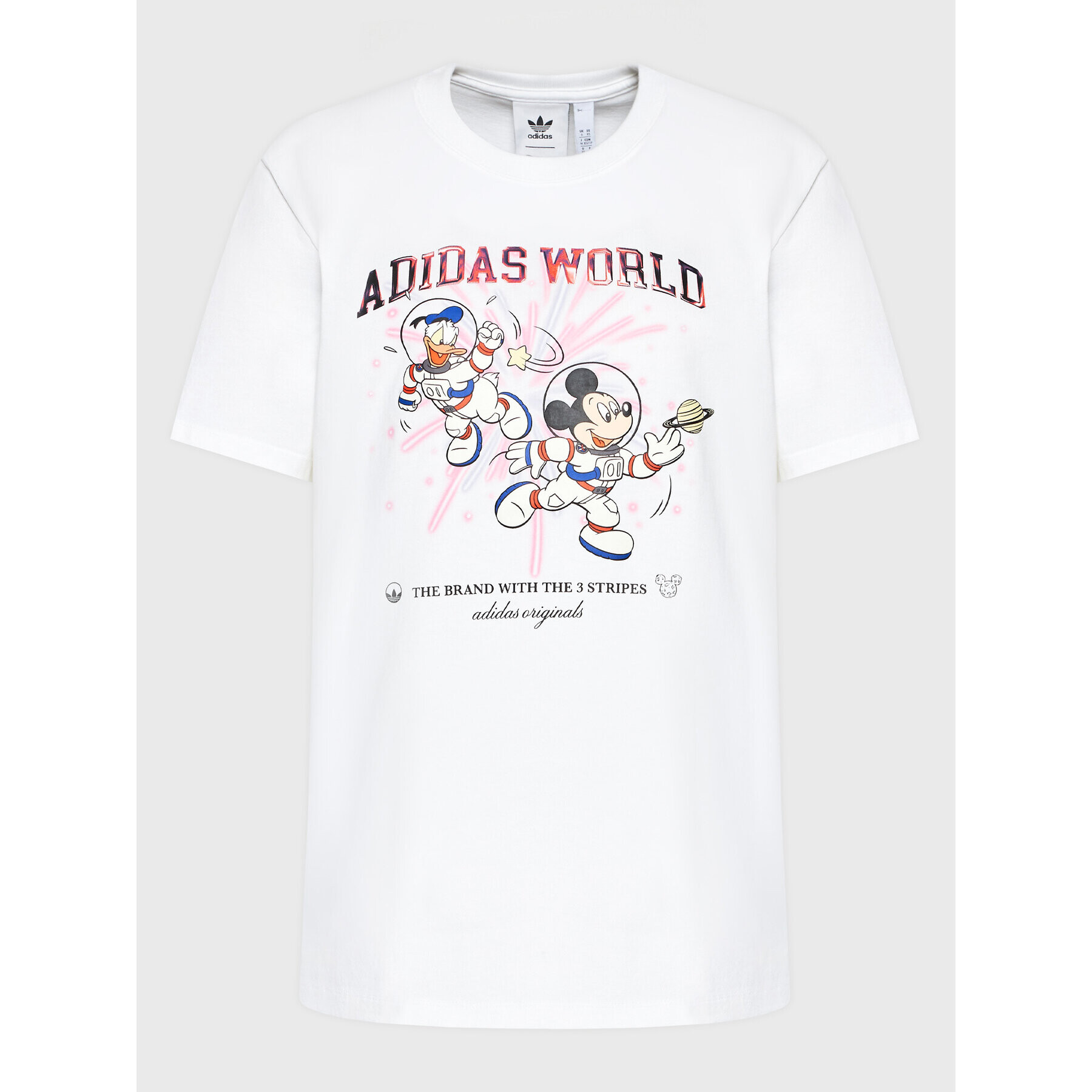adidas Тишърт Disney HL9051 Бял Regular Fit - Pepit.bg