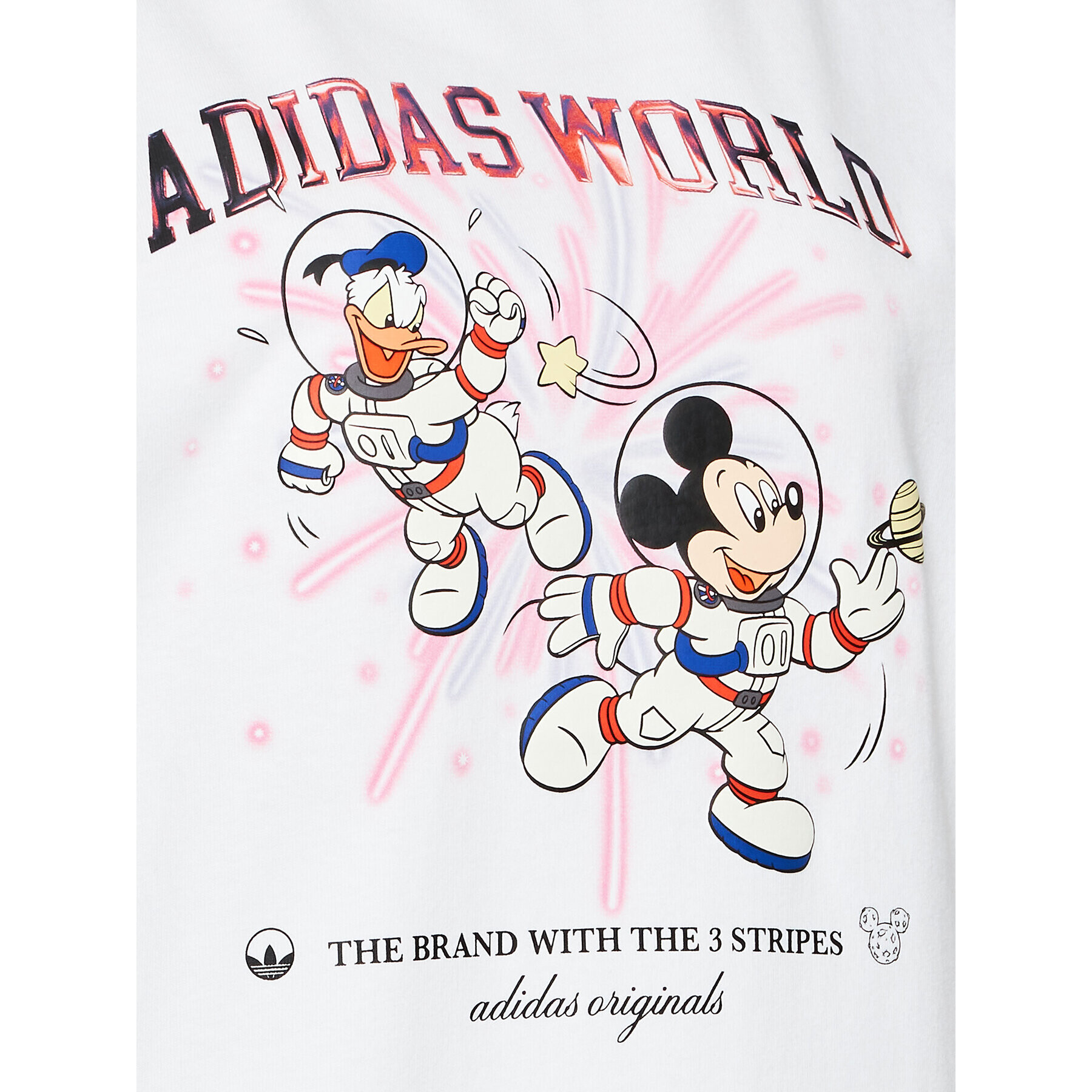 adidas Тишърт Disney HL9051 Бял Regular Fit - Pepit.bg