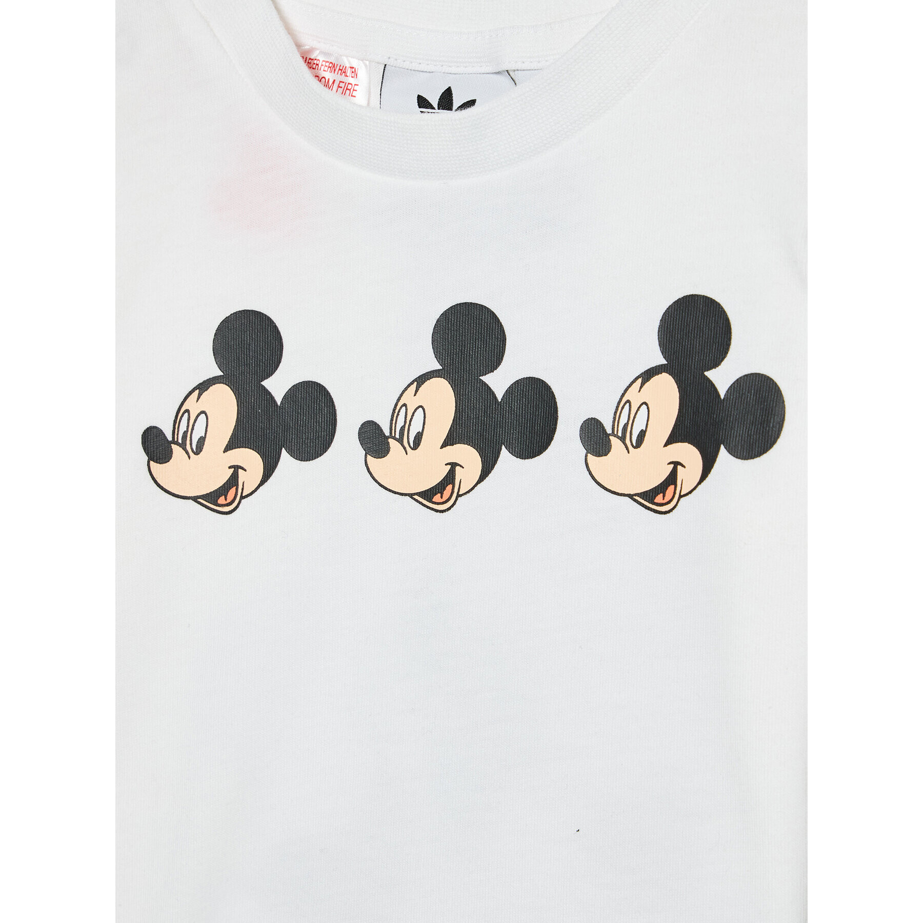 adidas Тишърт Disney Mickey And Friends H22579 Бял Regular Fit - Pepit.bg