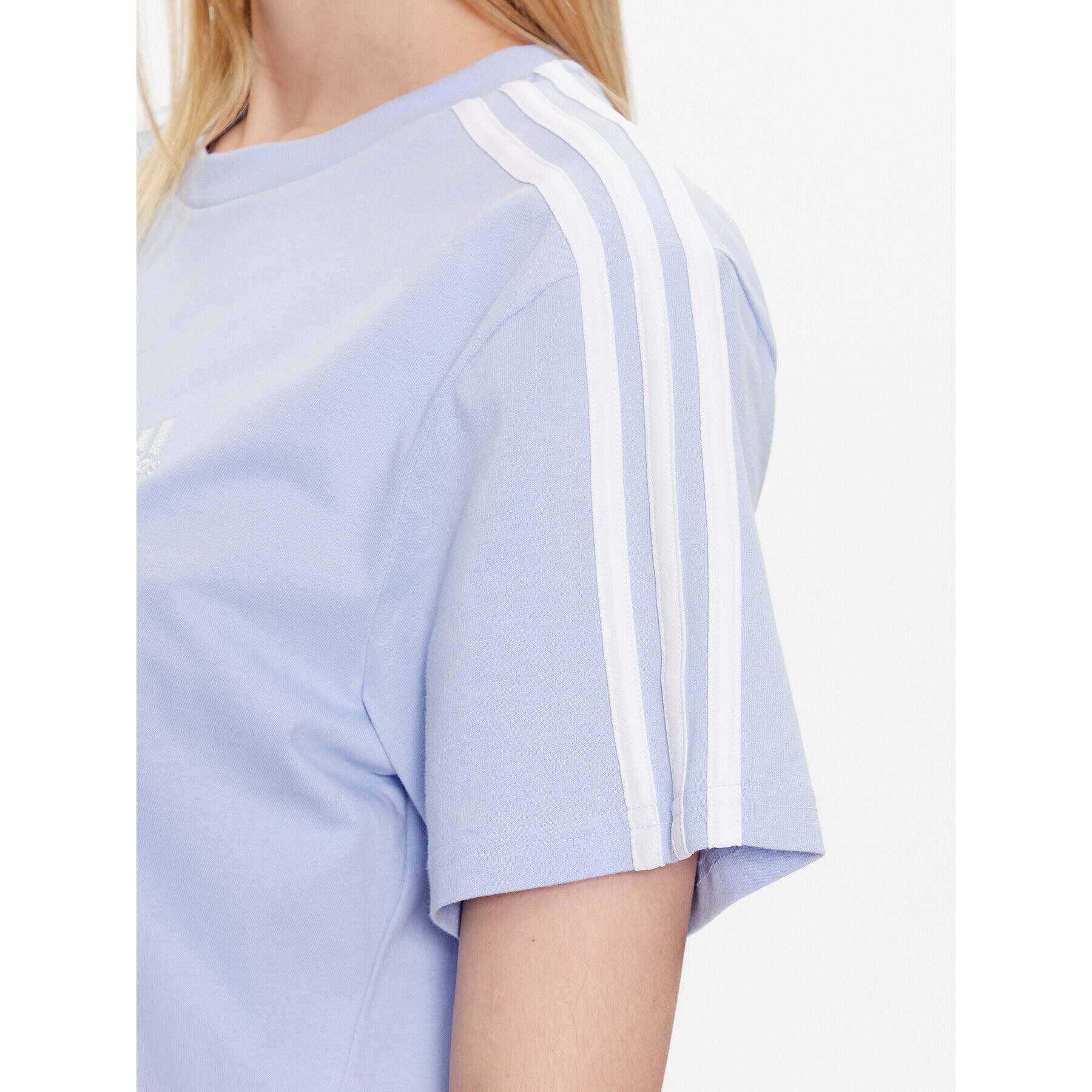 adidas Тишърт Essentials 3-Stripes T-Shirt IC8838 Син Loose Fit - Pepit.bg