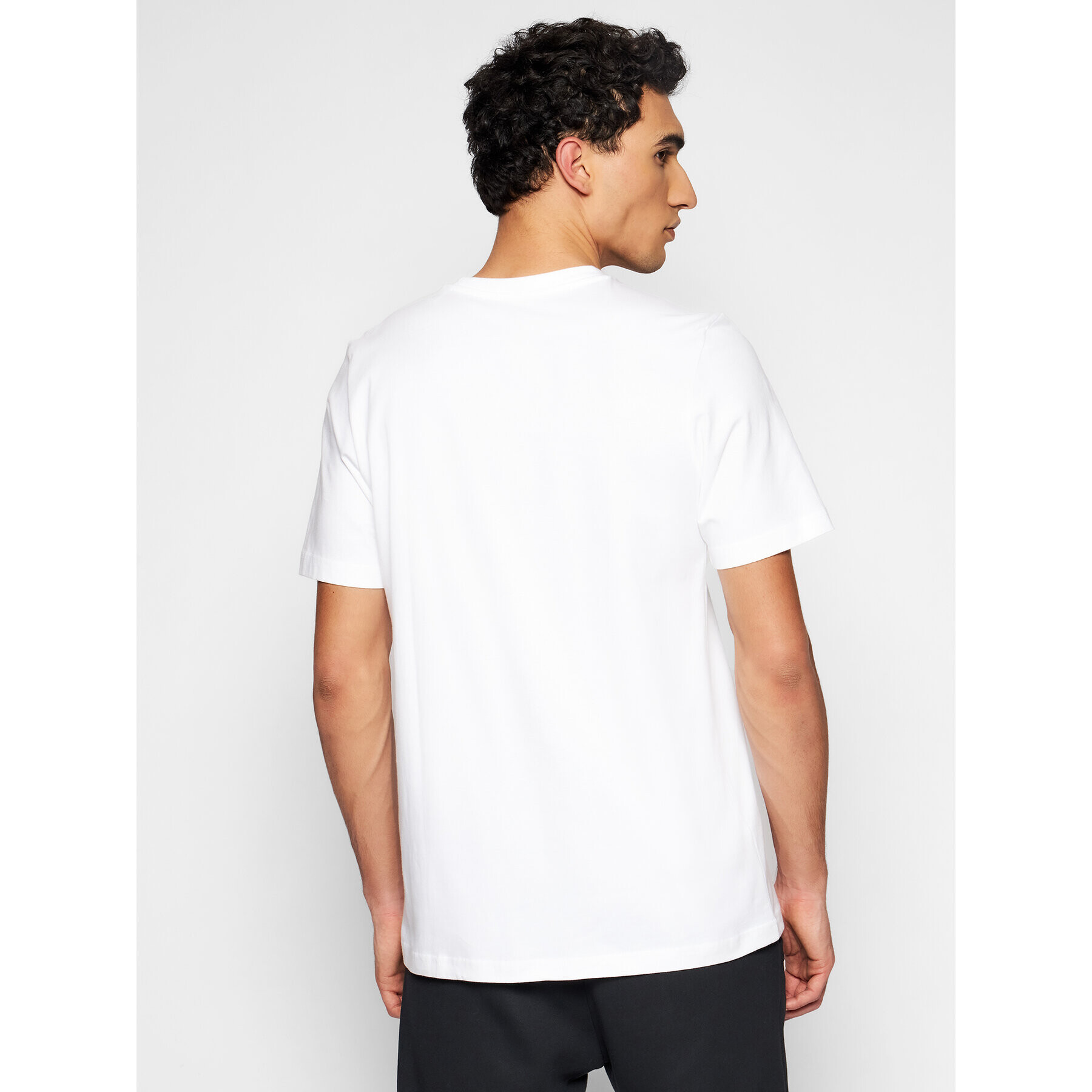 adidas Тишърт Essentials Big Logo GK9121 Бял Regular Fit - Pepit.bg