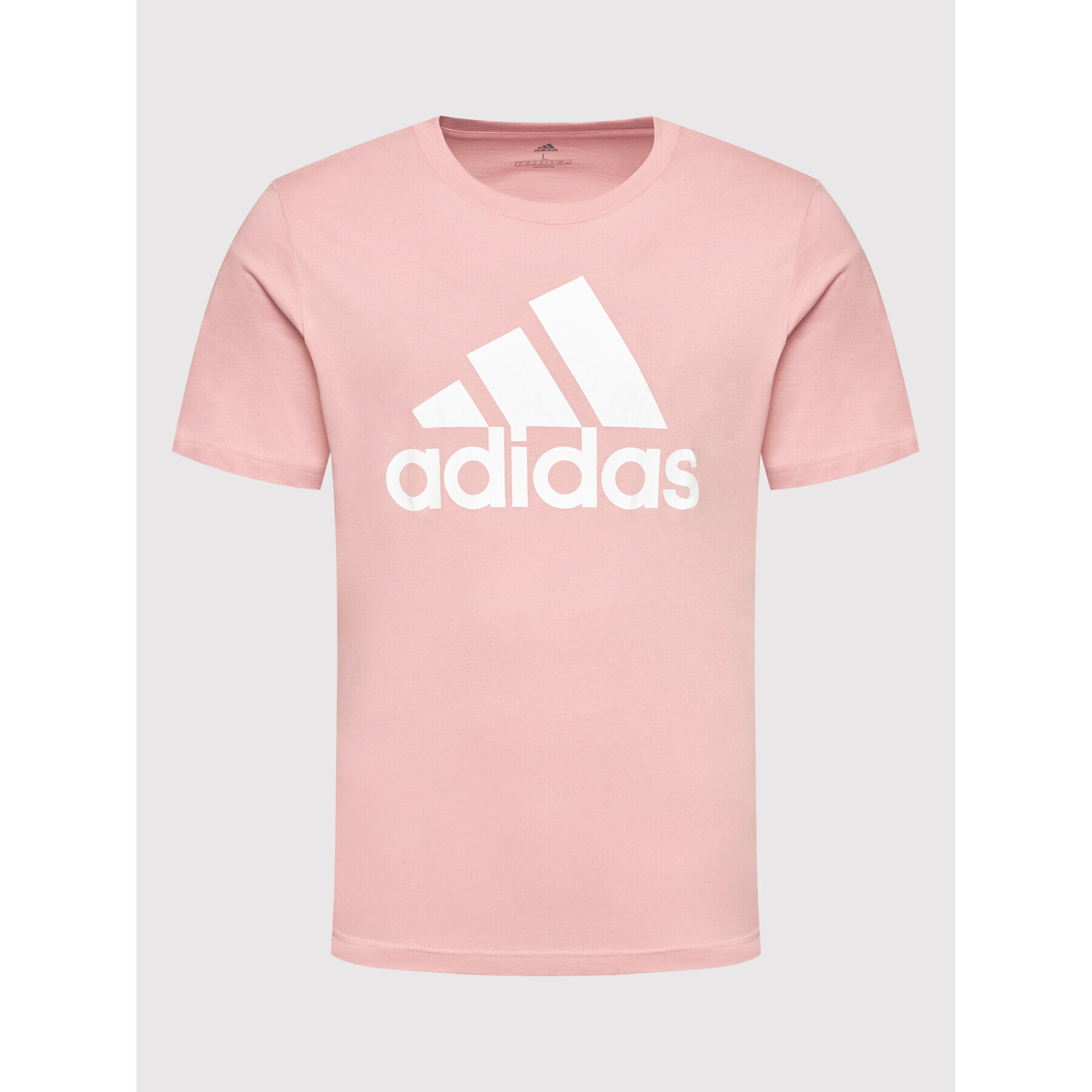 adidas Performance Тишърт Essentials Big Logo HE1851 Розов Regular Fit - Pepit.bg