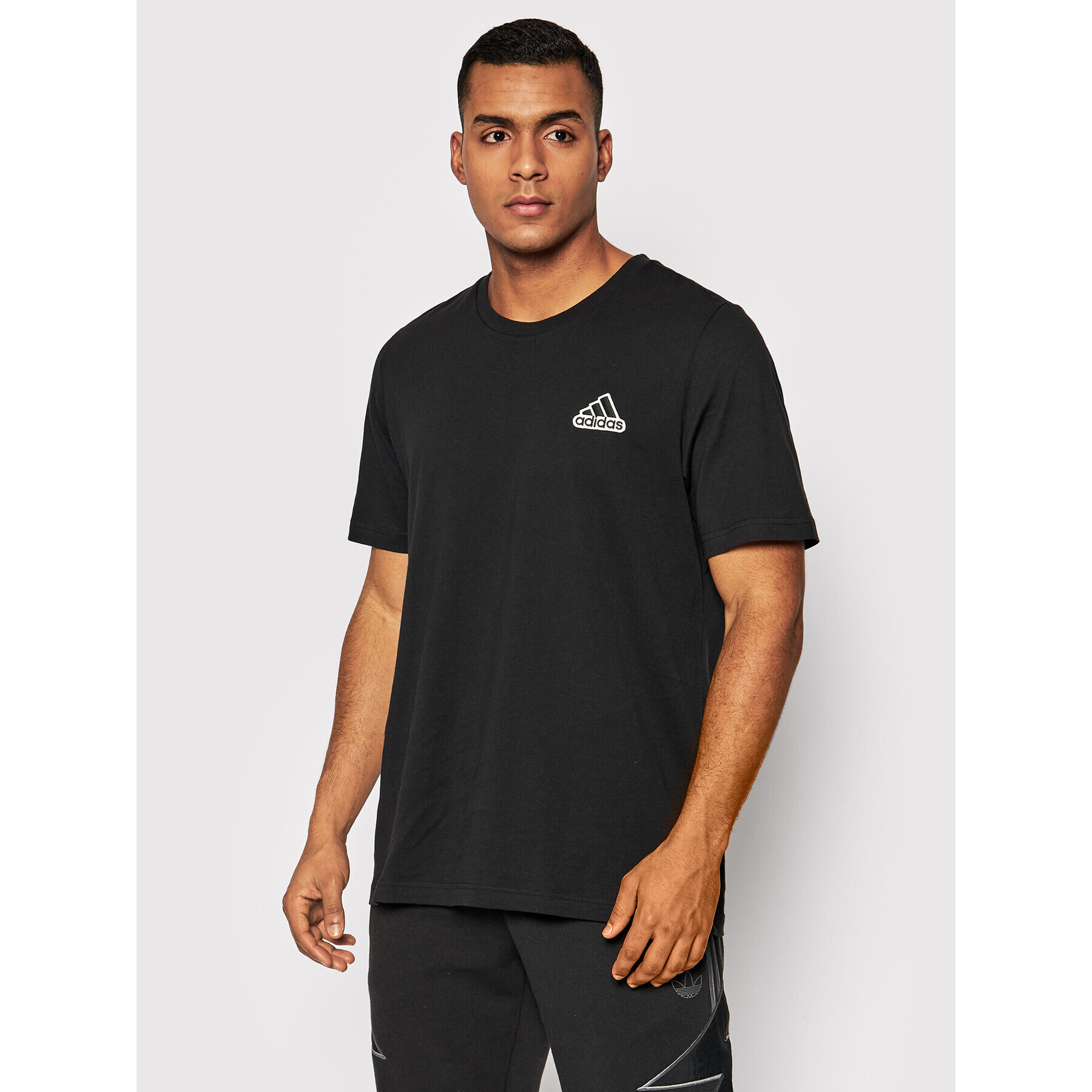 adidas Performance Тишърт Essentials FeelComfy Sport Inspired HE1817 Черен Regular Fit - Pepit.bg