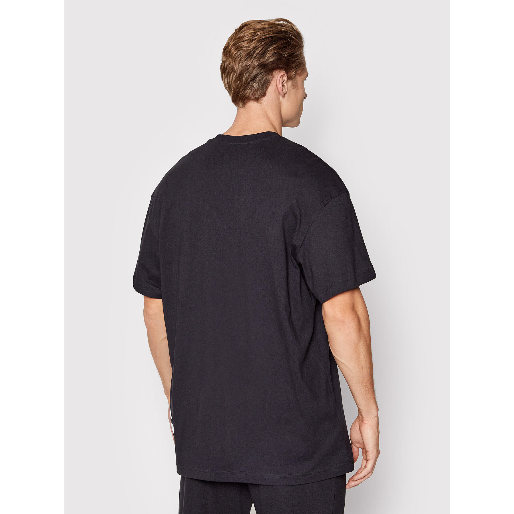 adidas Performance Тишърт Essentials Giant Logo HE1831 Черен Loose Fit - Pepit.bg