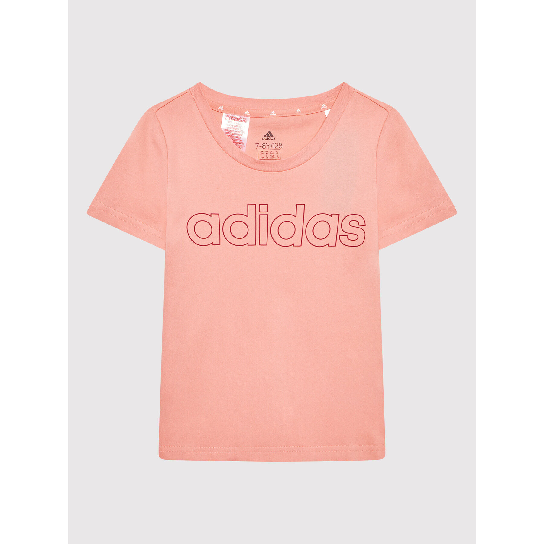 adidas Performance Тишърт Essentials HE1965 Розов Slim Fit - Pepit.bg