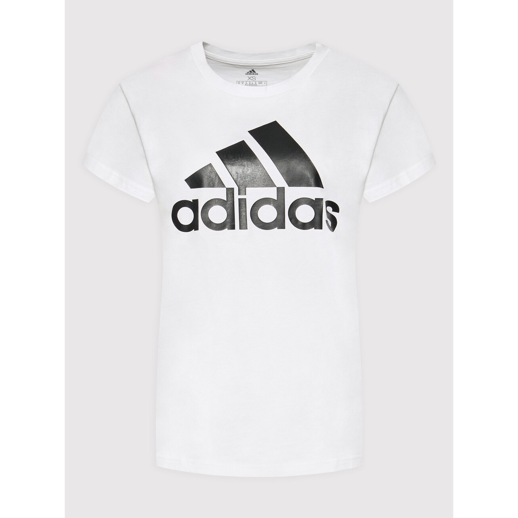 adidas Тишърт Essentials Logo Boyfriend GL0779 Бял Loose Fit - Pepit.bg