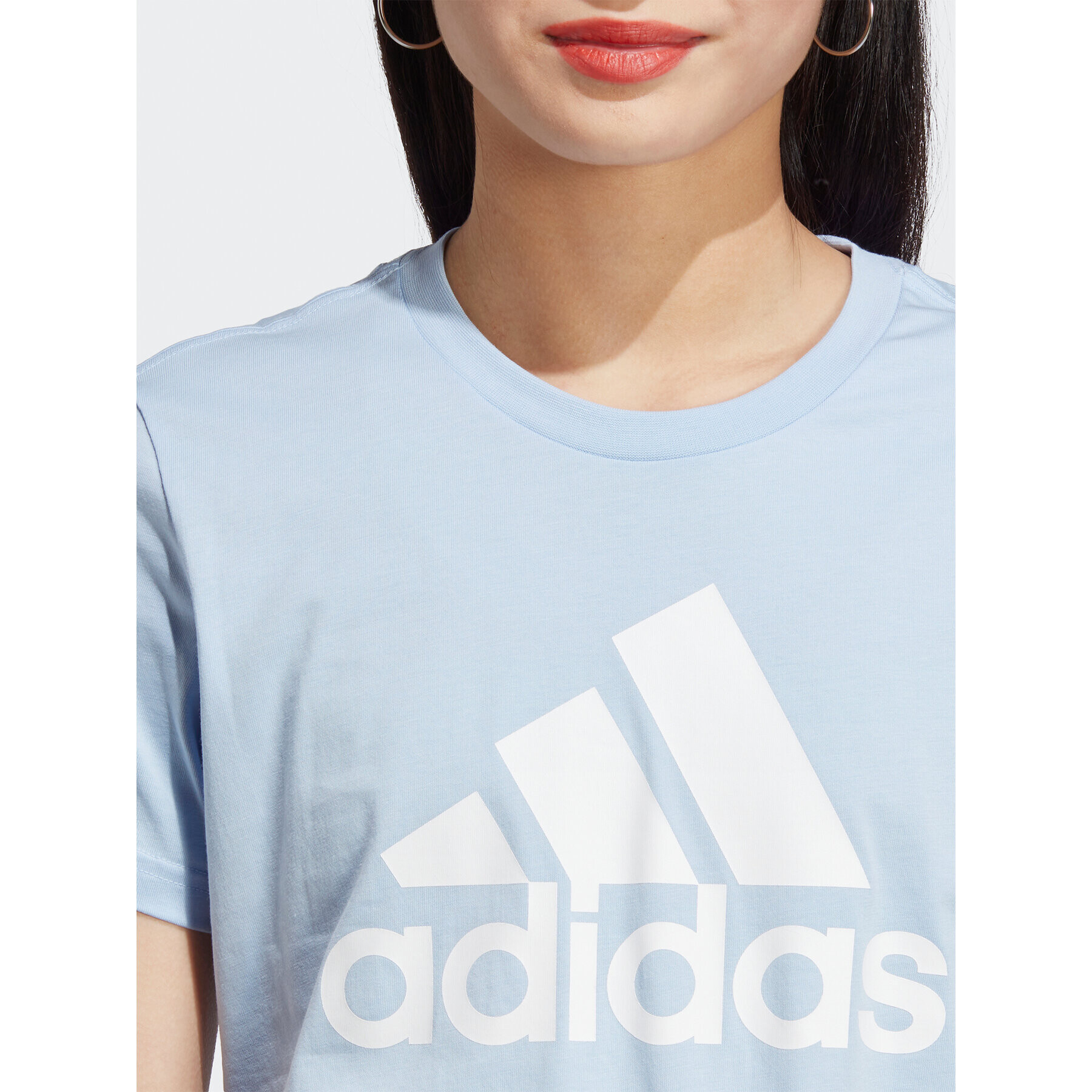 adidas Тишърт Essentials Logo T-Shirt IC0637 Син Regular Fit - Pepit.bg