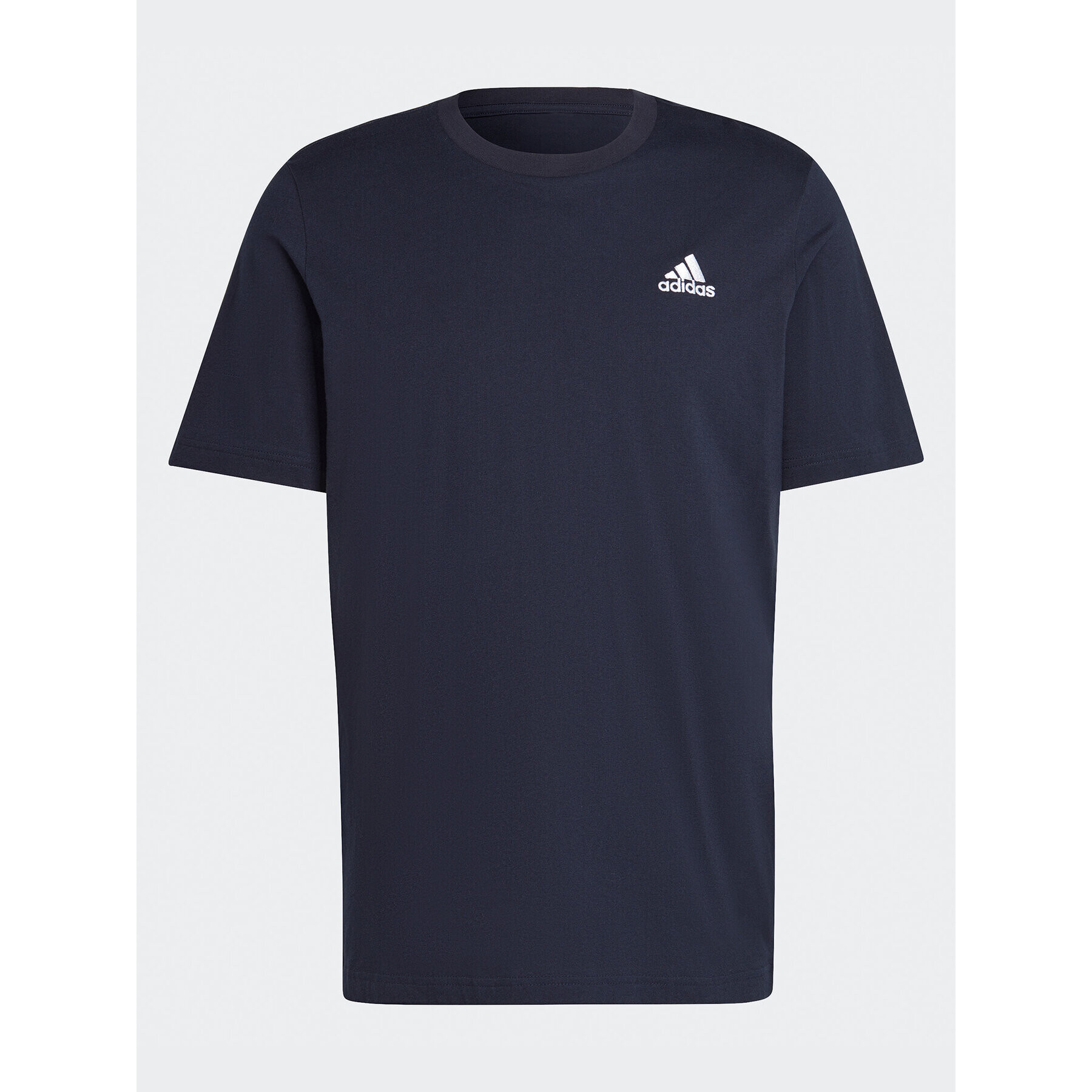 adidas Тишърт Essentials Single Jersey Embroidered Small Logo T-Shirt HY3404 Син Regular Fit - Pepit.bg