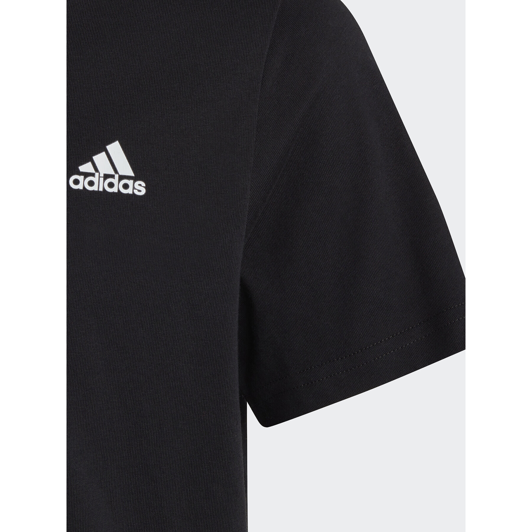 adidas Тишърт Essentials Small Logo Cotton T-Shirt HR6397 Черен Regular Fit - Pepit.bg