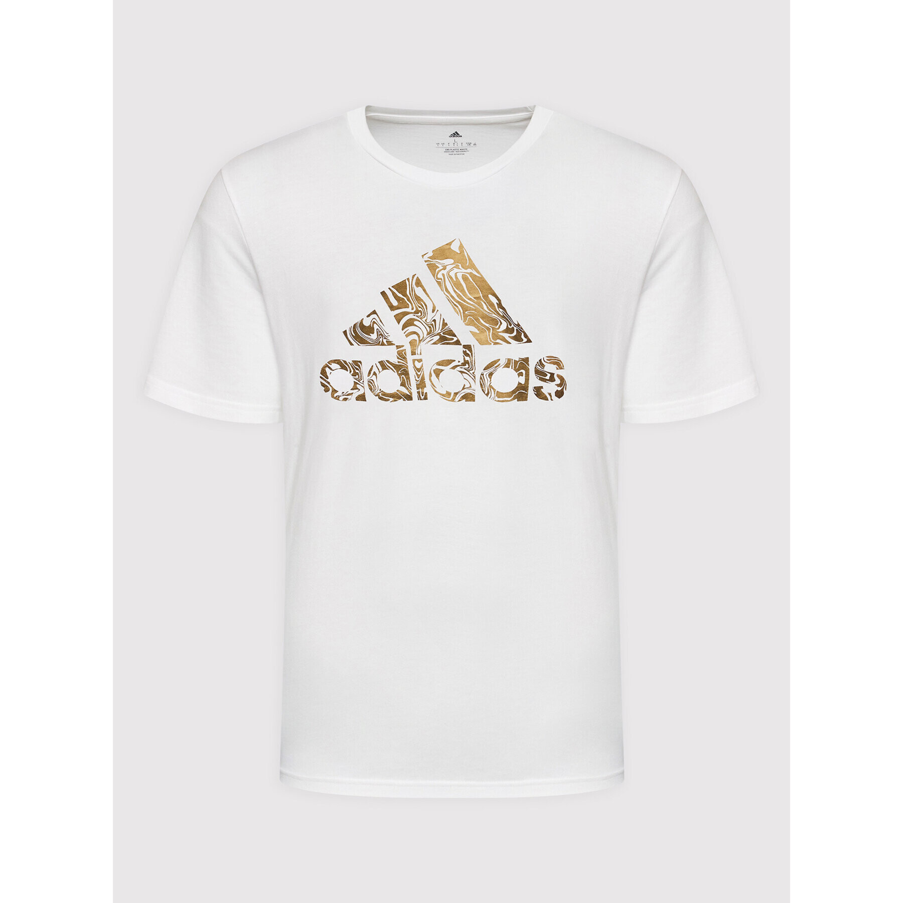 adidas Performance Тишърт Foil HK9156 Бял Regular Fit - Pepit.bg