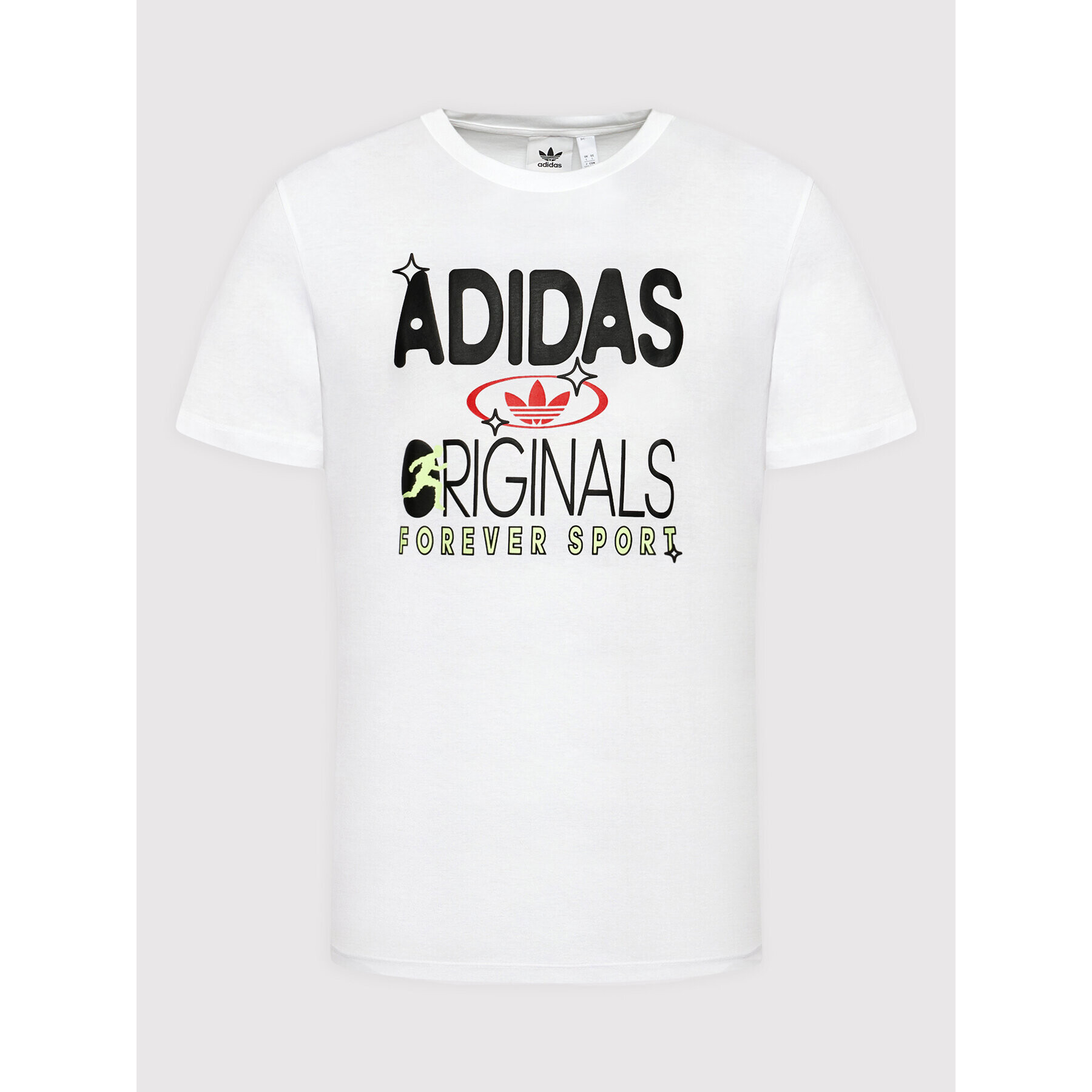 adidas Тишърт Forever Sport HC2123 Бял Regular Fit - Pepit.bg