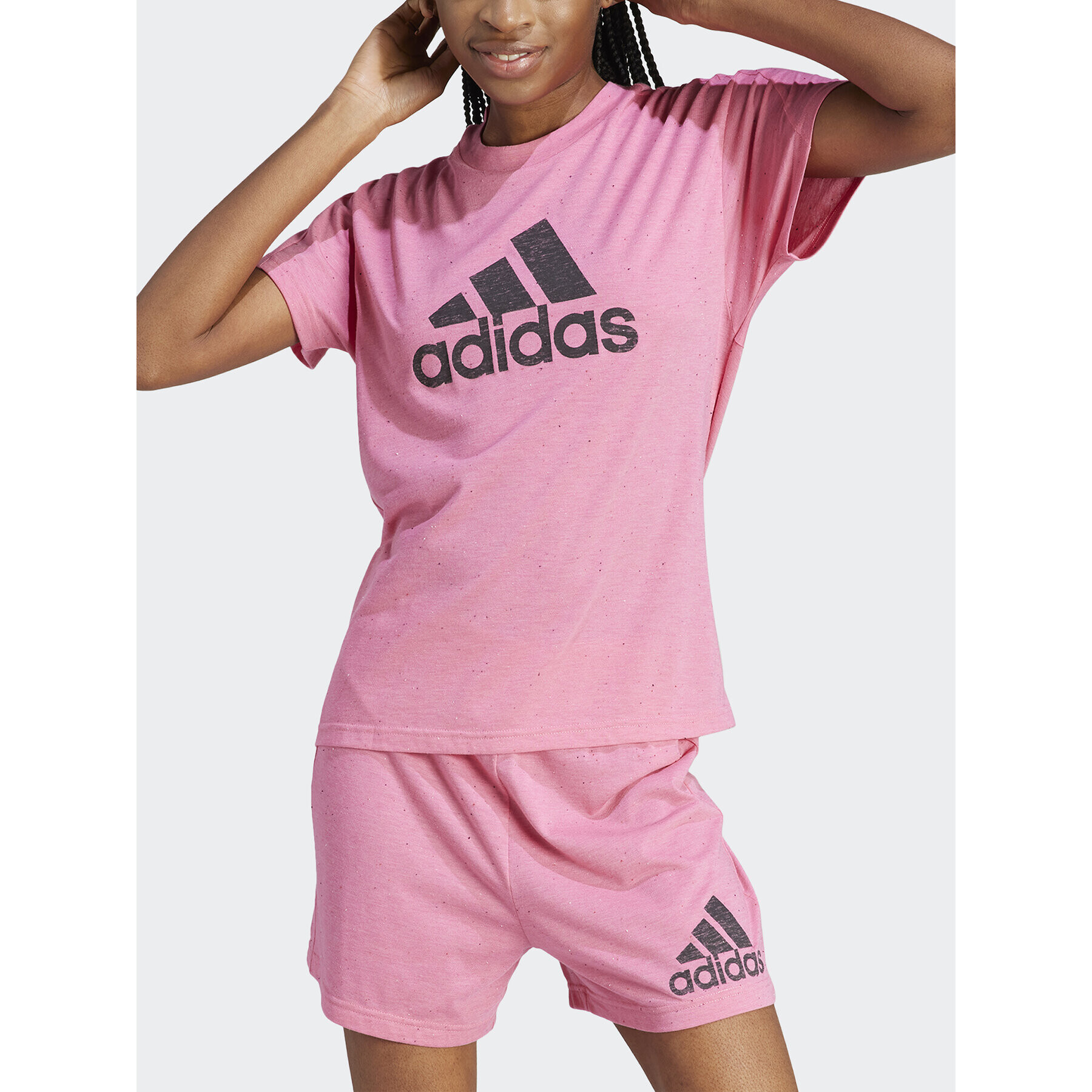 adidas Тишърт Future Icons Winners 3.0 IM2417 Розов Regular Fit - Pepit.bg