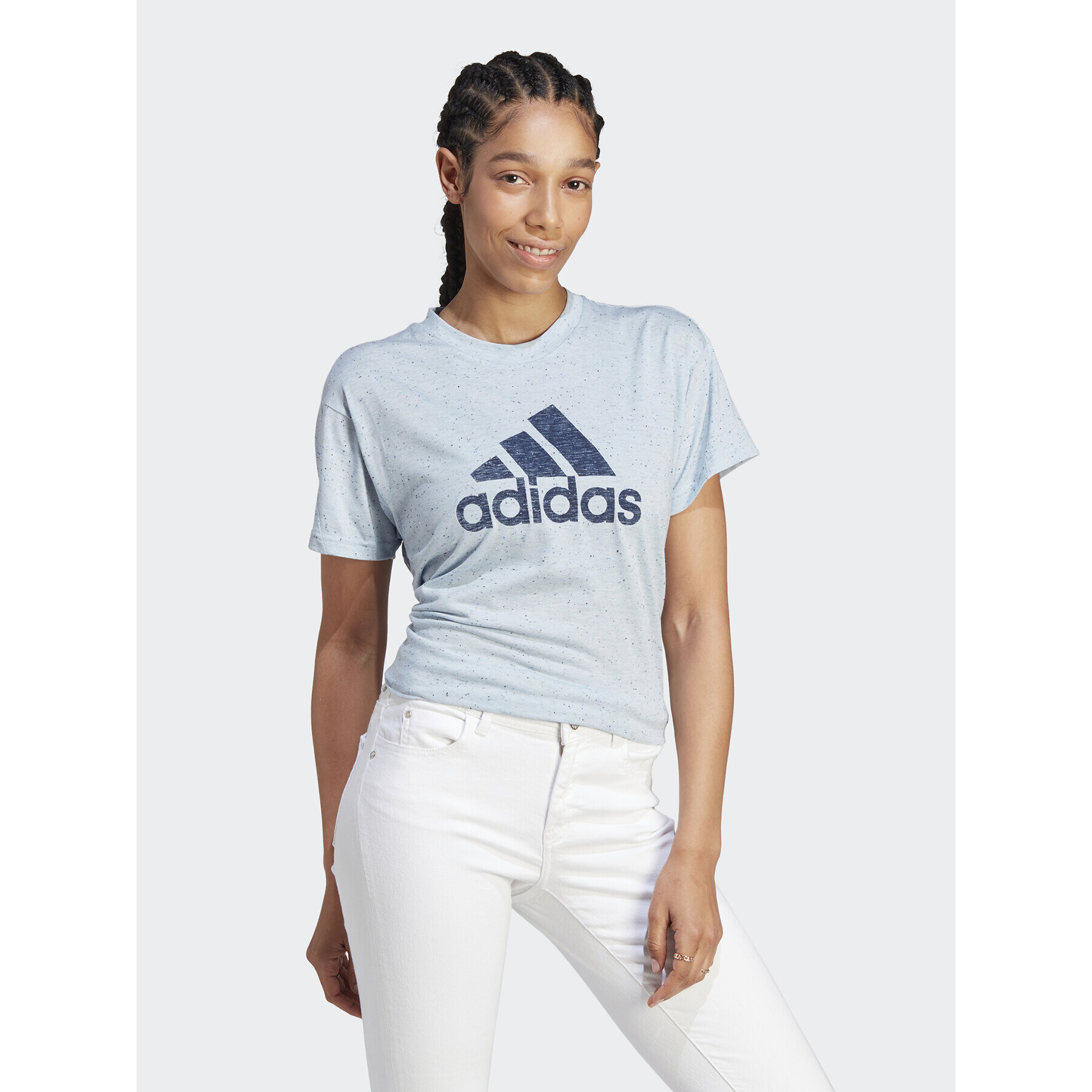 adidas Тишърт Future Icons Winners 3.0 IM2418 Син Regular Fit - Pepit.bg