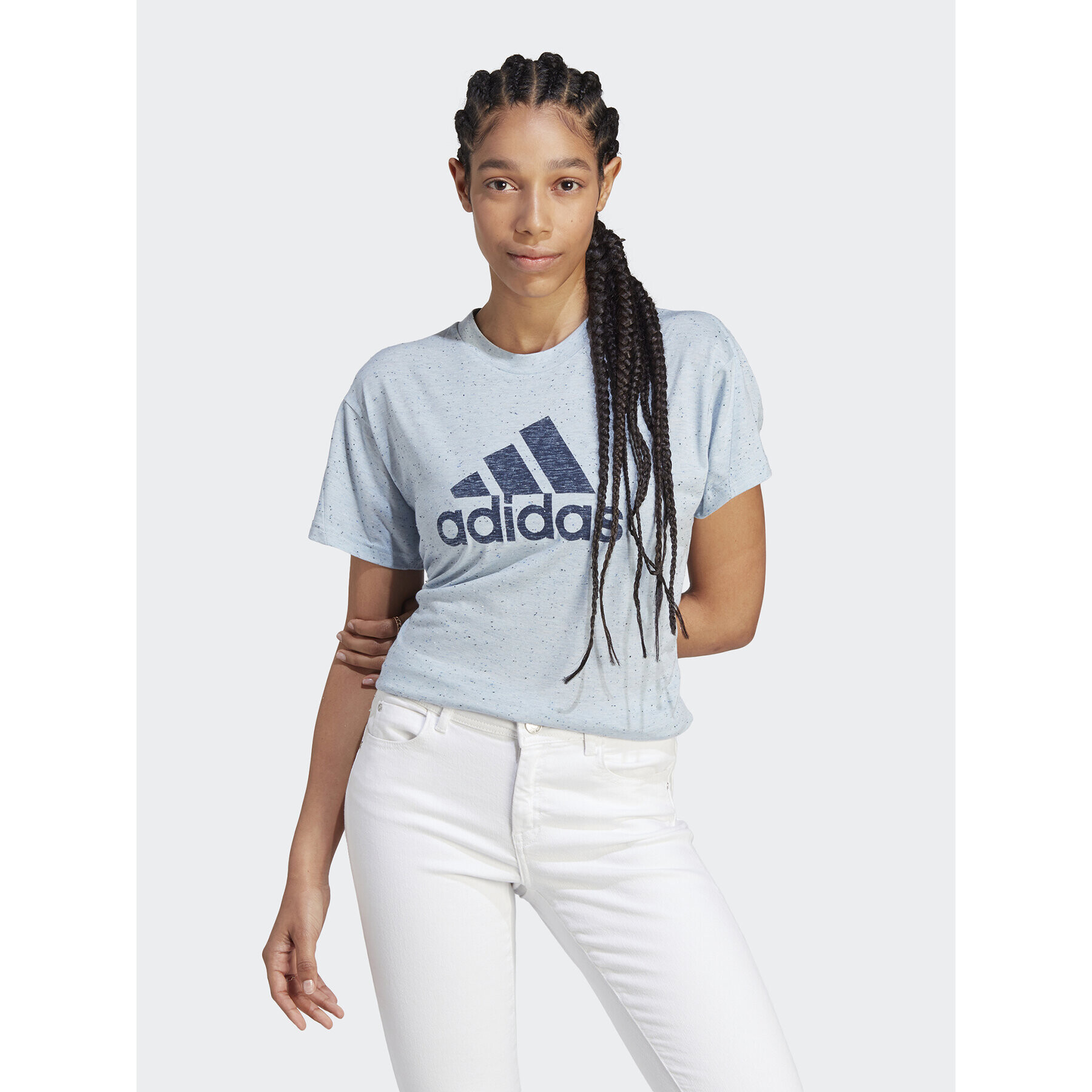 adidas Тишърт Future Icons Winners 3.0 IM2418 Син Regular Fit - Pepit.bg