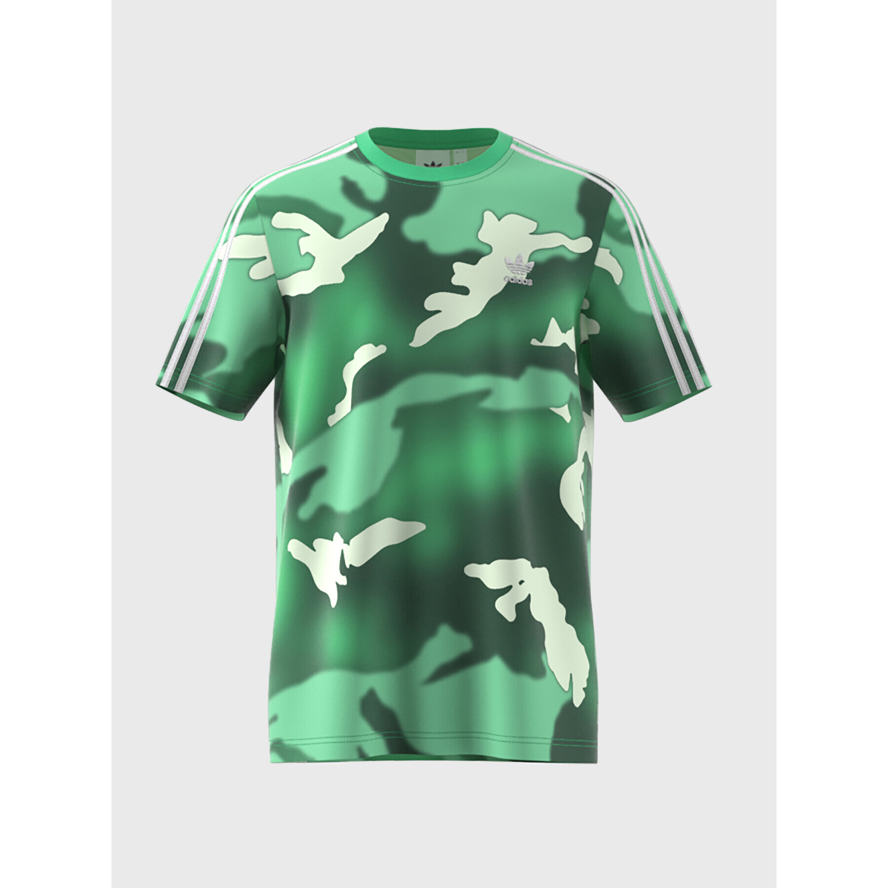 adidas Тишърт Graphics Camo Allover Print T-Shirt HZ1157 Зелен Regular Fit - Pepit.bg