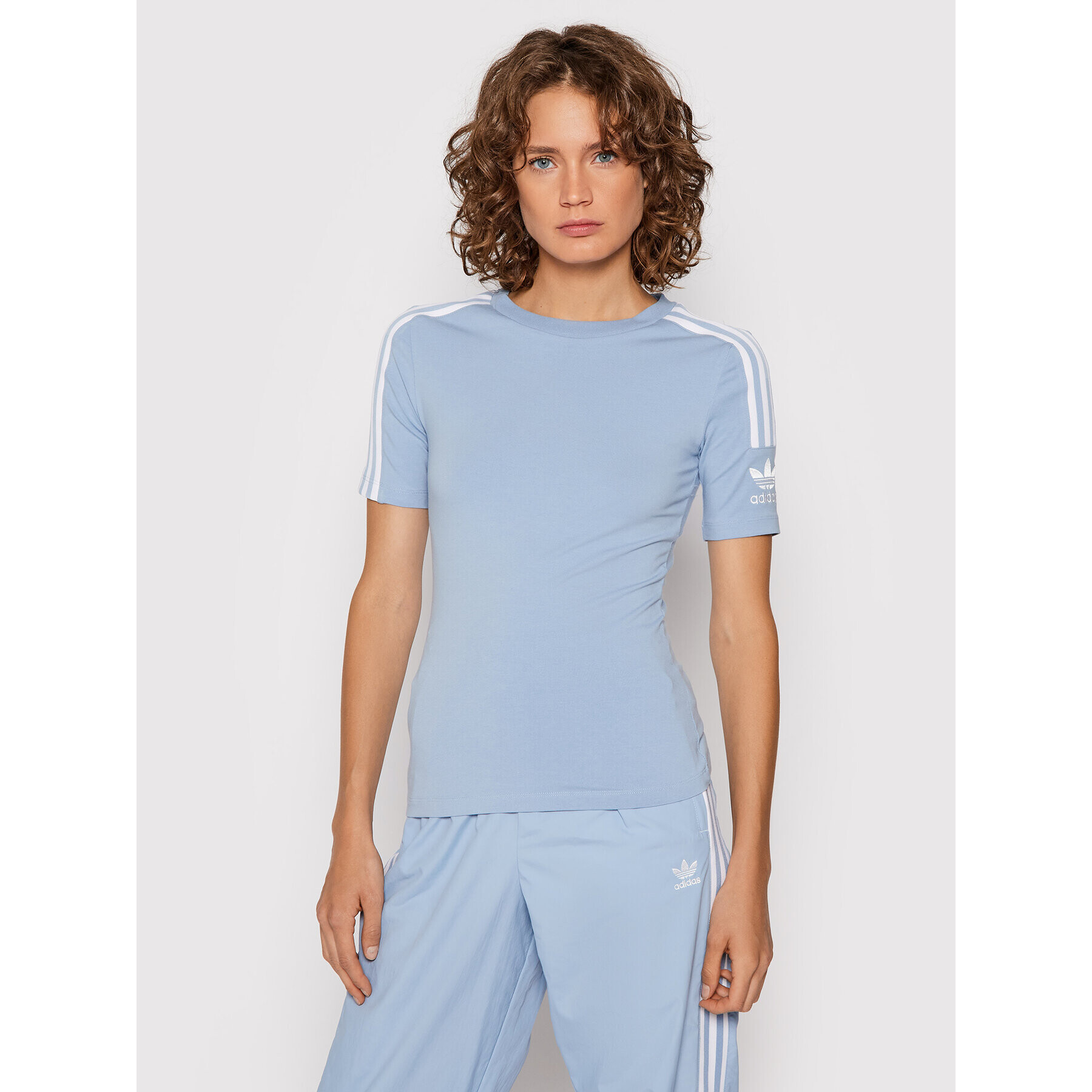 adidas Тишърт H33545 Син Tight Fit - Pepit.bg