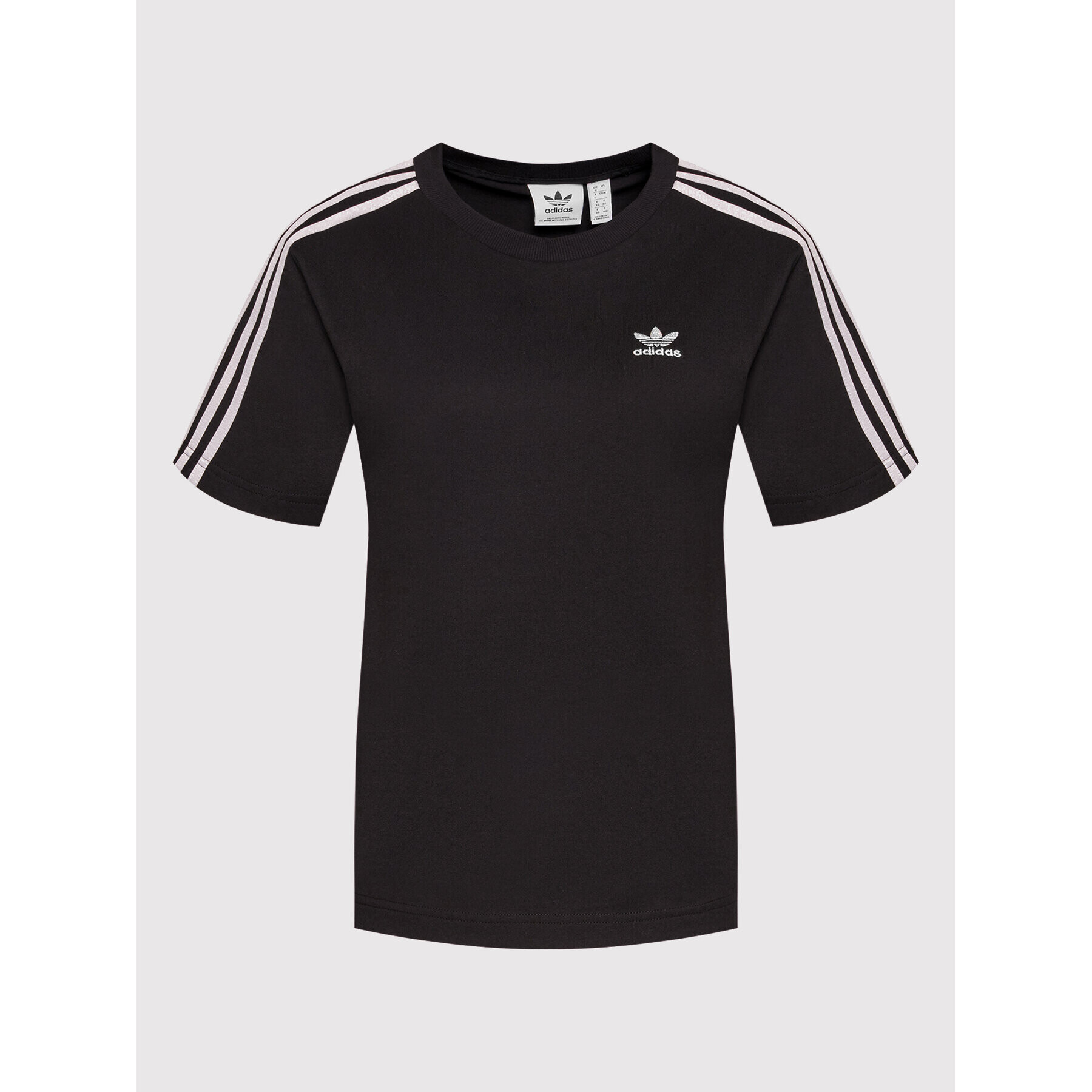 adidas Тишърт HF7533 Черен Regular Fit - Pepit.bg