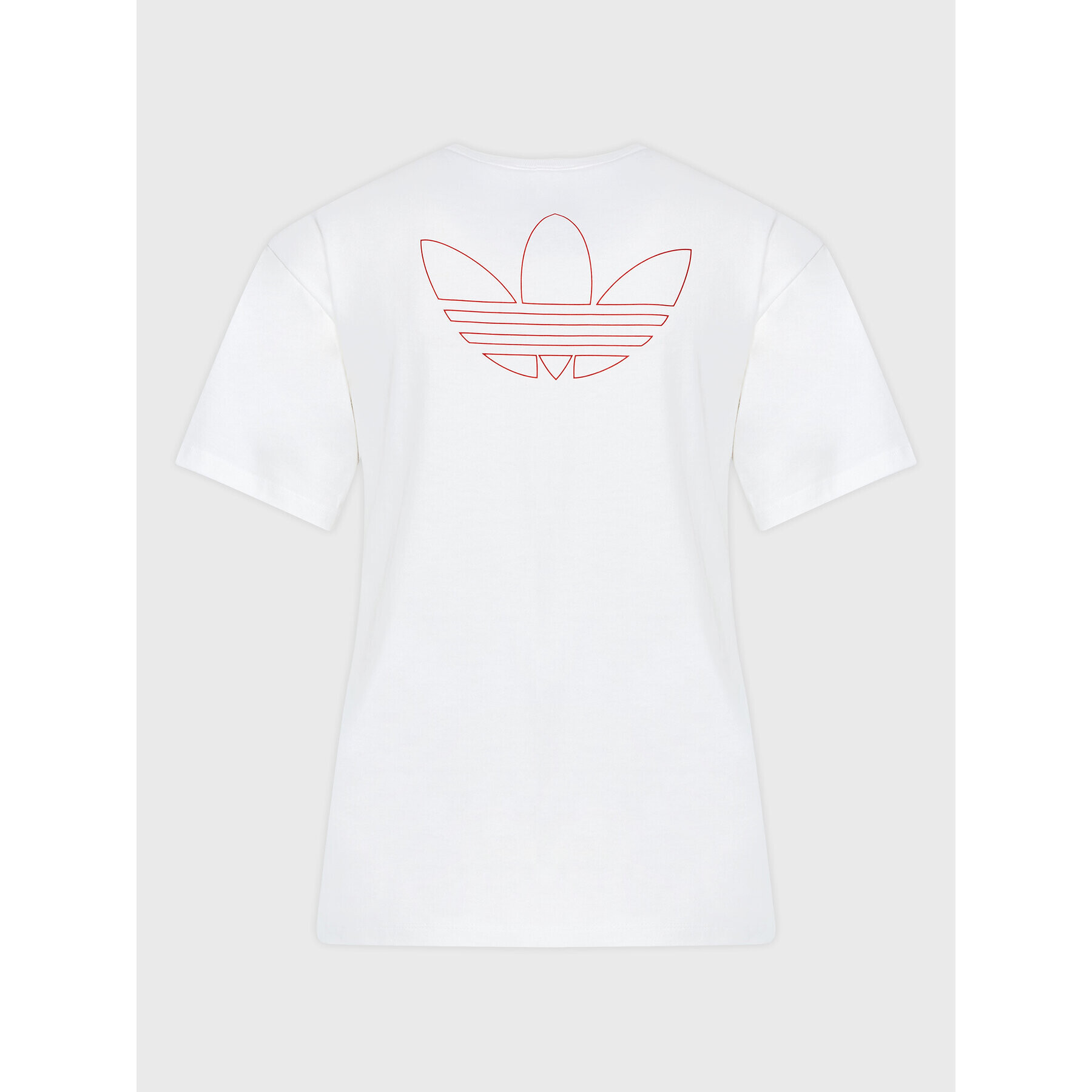 adidas Тишърт HK5173 Бял Regular Fit - Pepit.bg