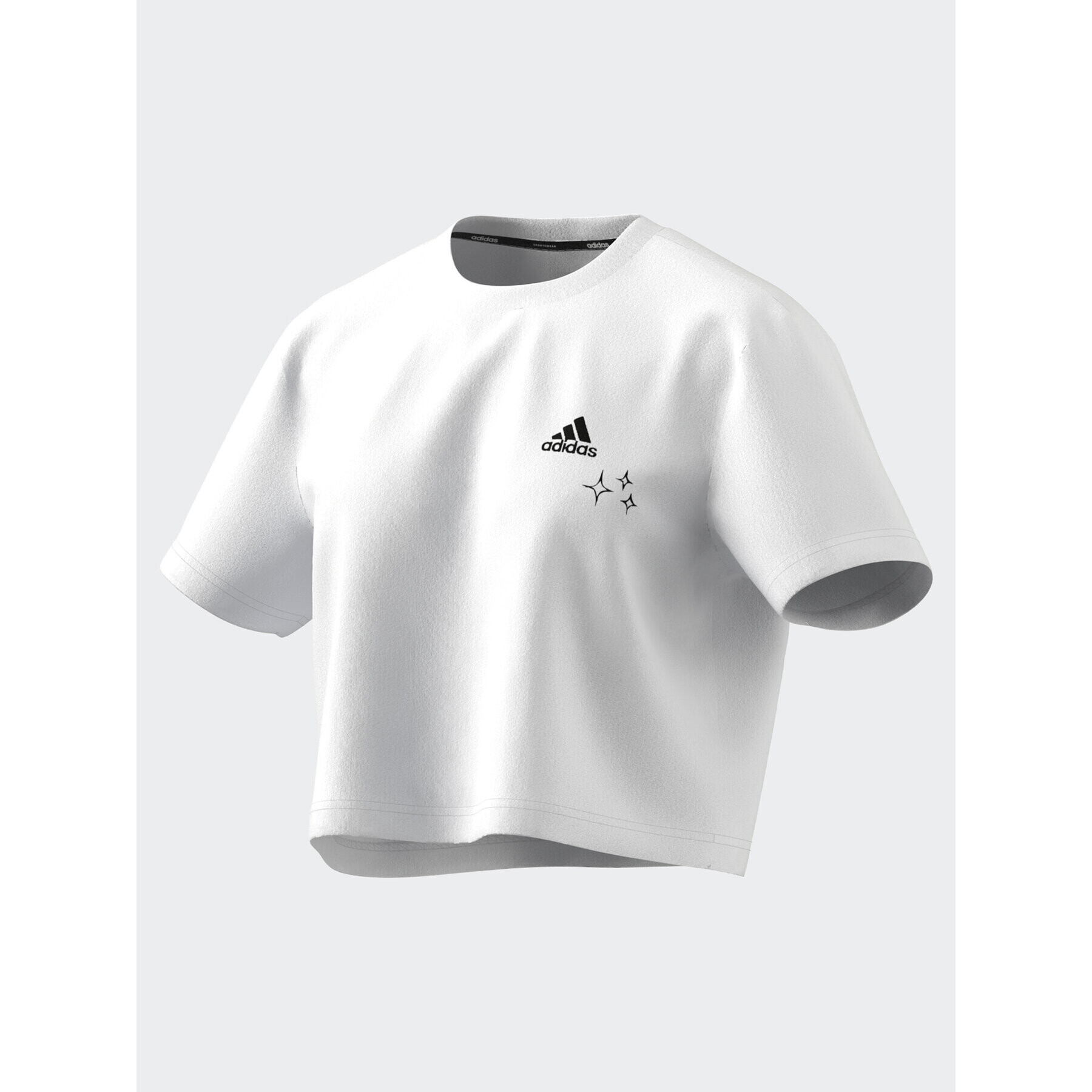 adidas Тишърт IA3161 Бял Loose Fit - Pepit.bg
