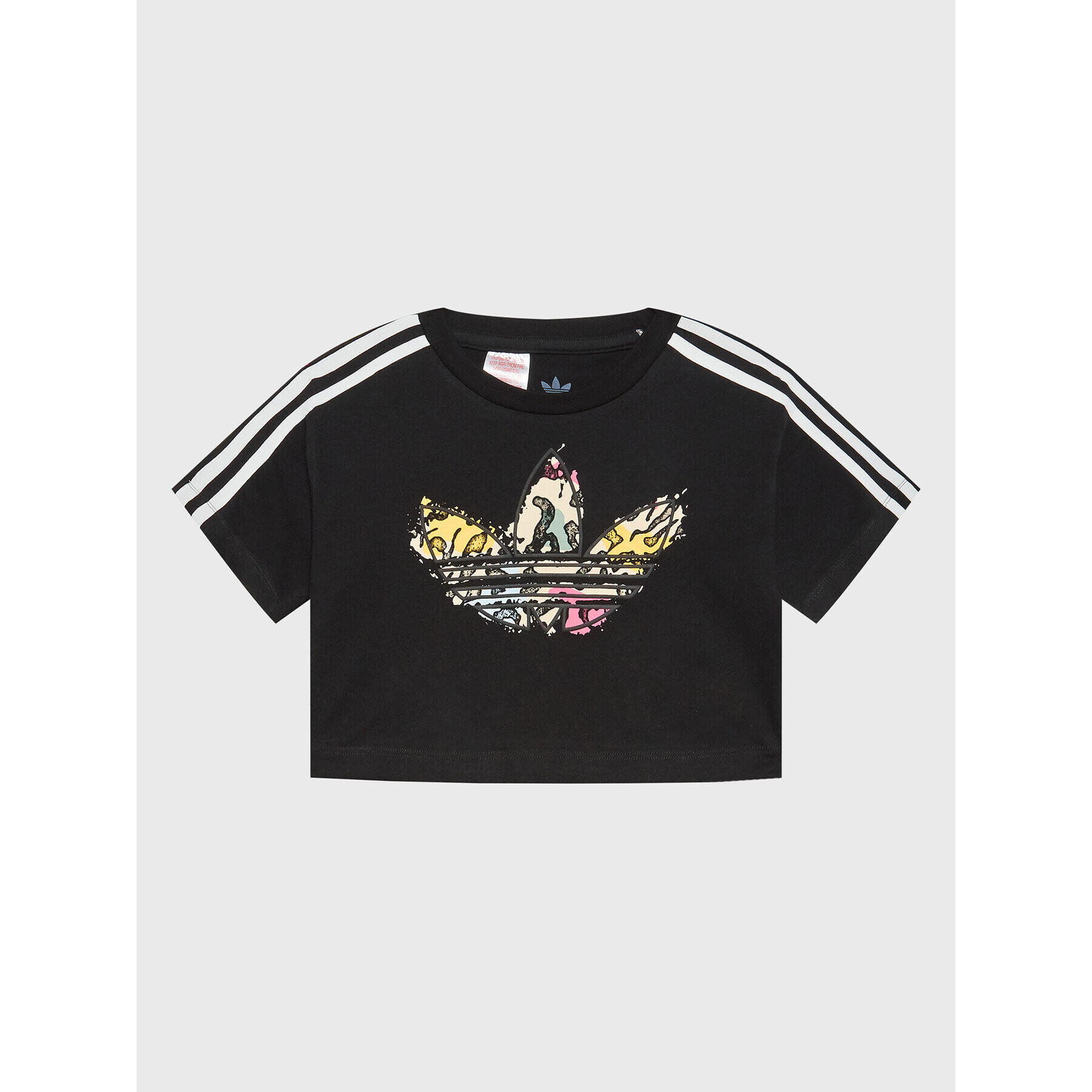 adidas Тишърт IB8583 Черен Regular Fit - Pepit.bg