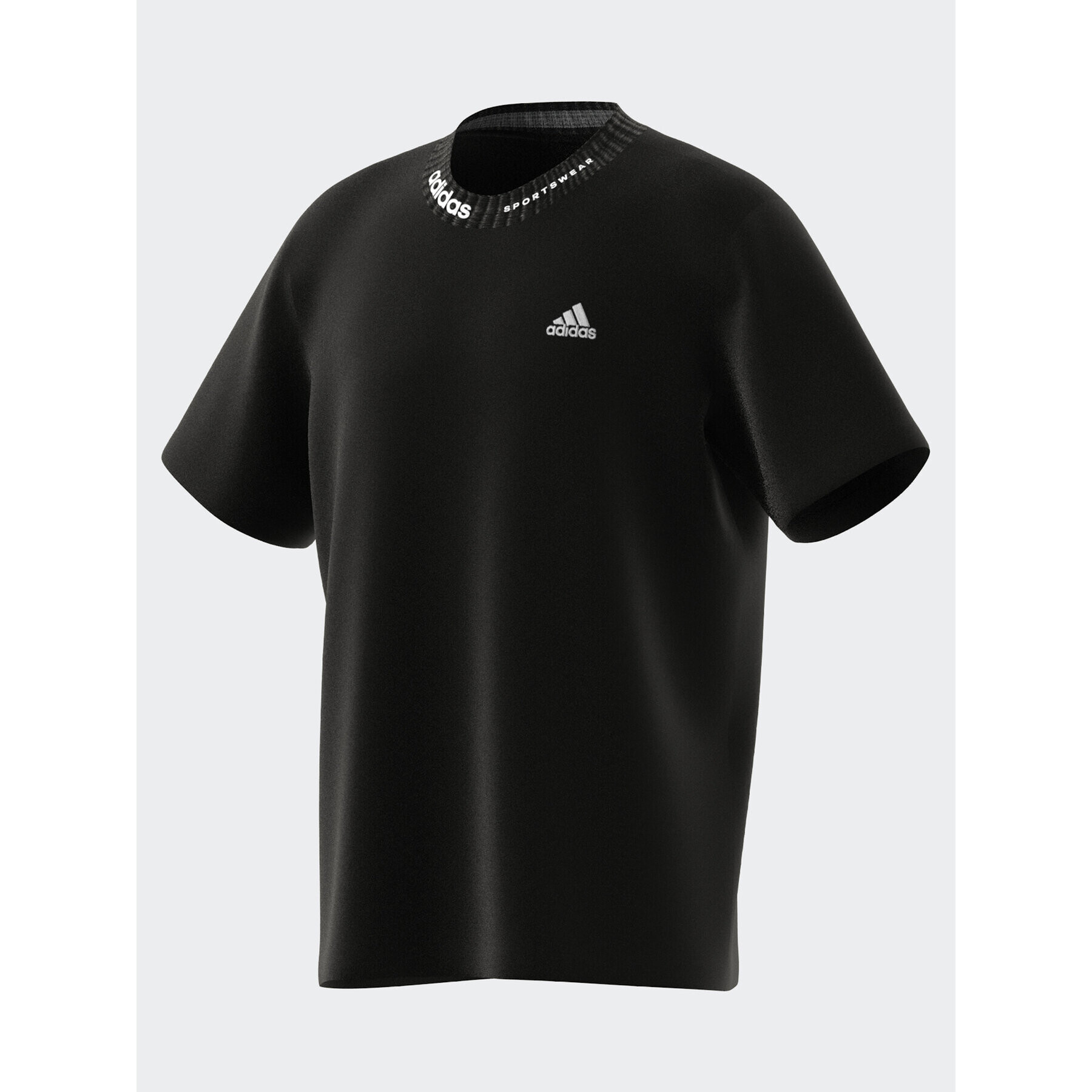 adidas Тишърт IJ6460 Черен Loose Fit - Pepit.bg