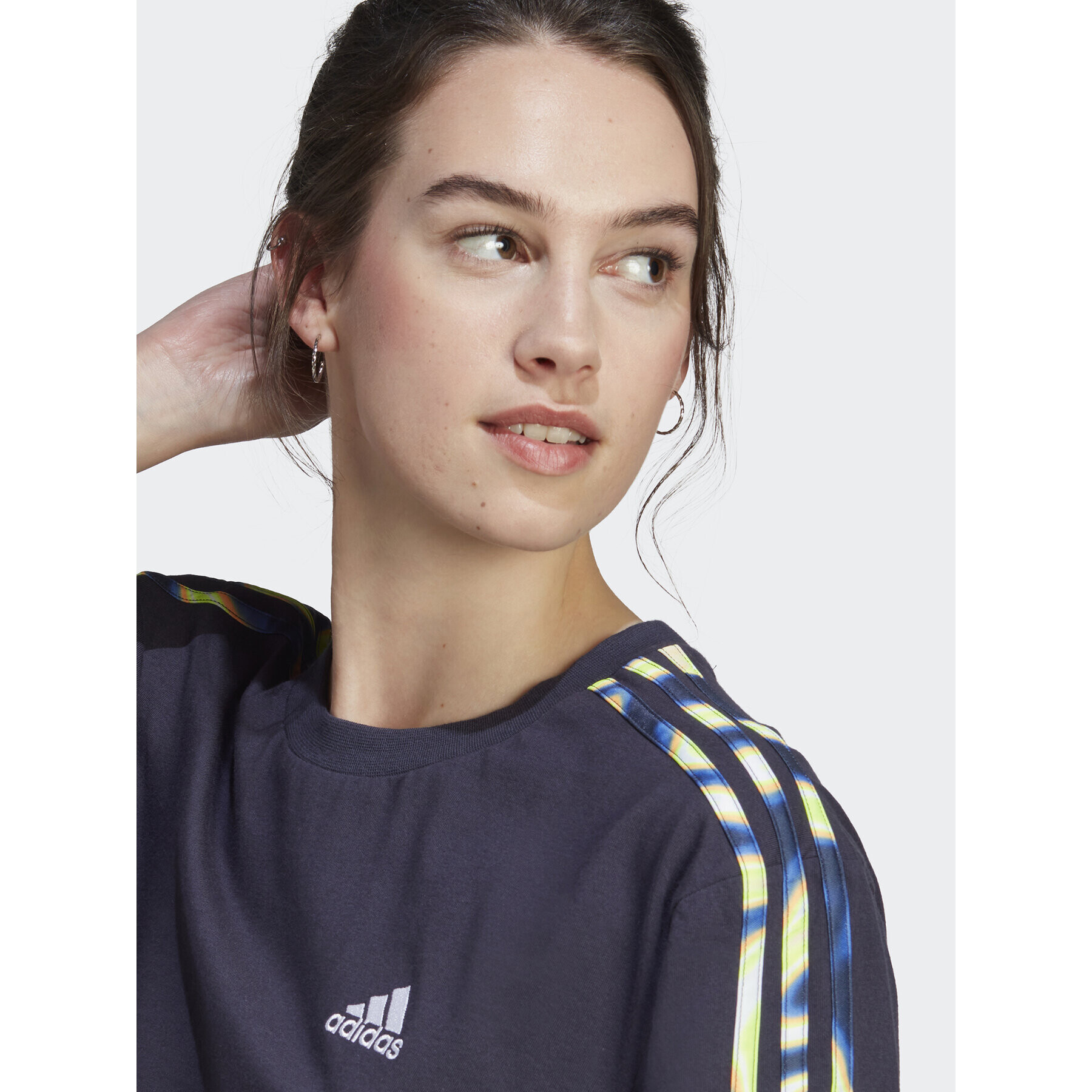 adidas Тишърт IL5868 Син Loose Fit - Pepit.bg