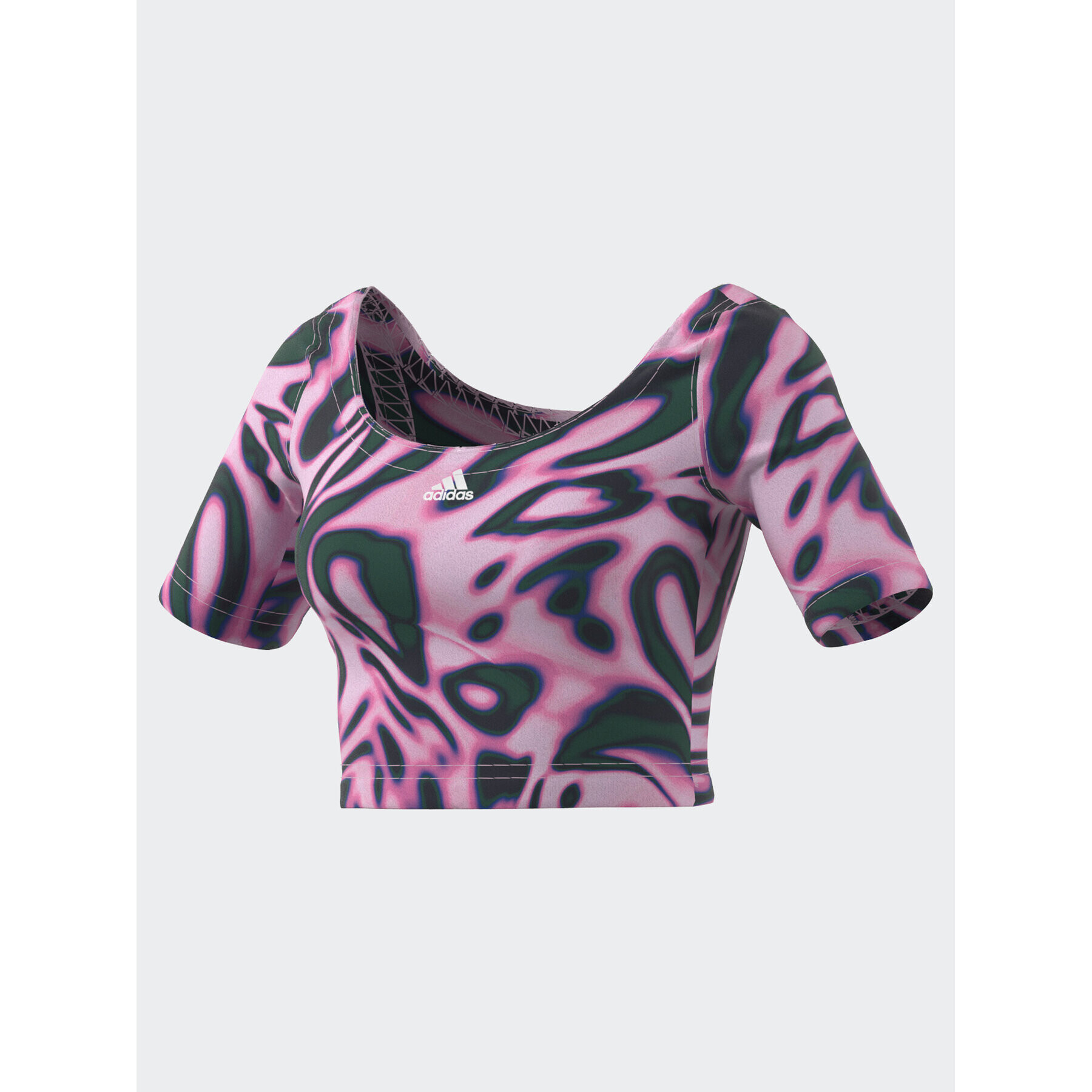 adidas Тишърт IM2566 Розов Loose Fit - Pepit.bg