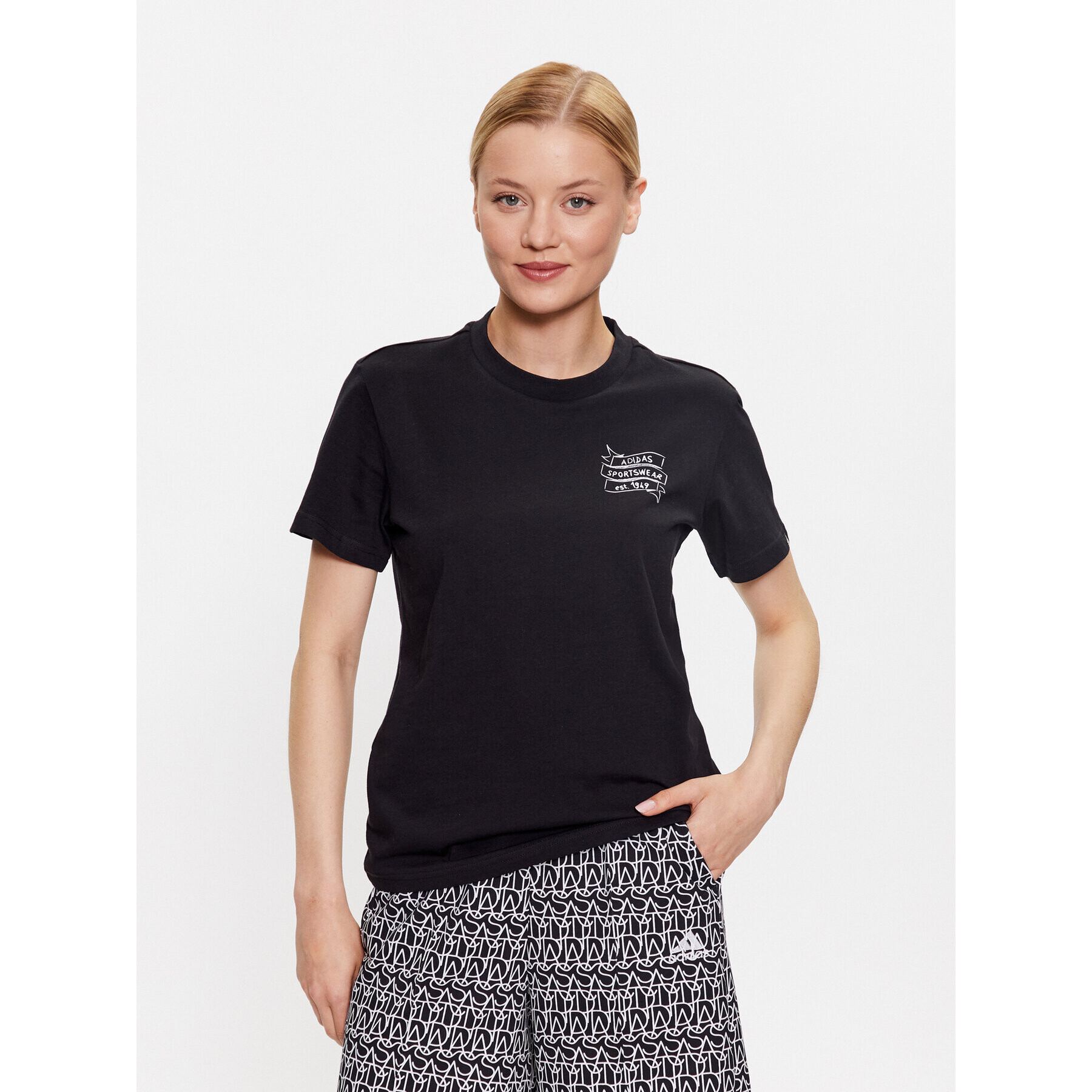 adidas Тишърт IM4259 Черен - Pepit.bg