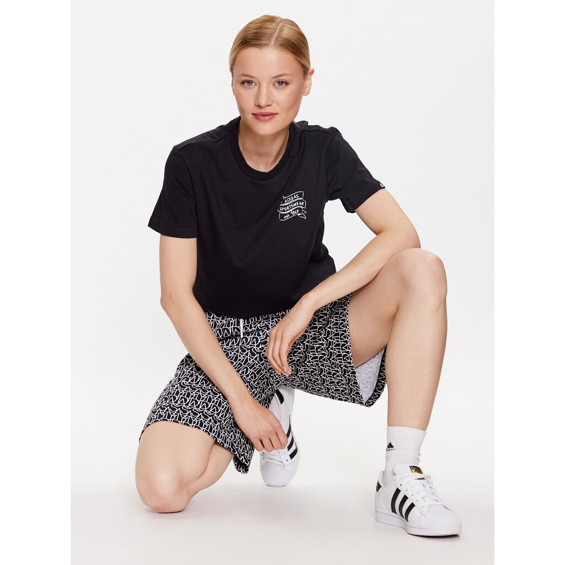 adidas Тишърт IM4259 Черен - Pepit.bg