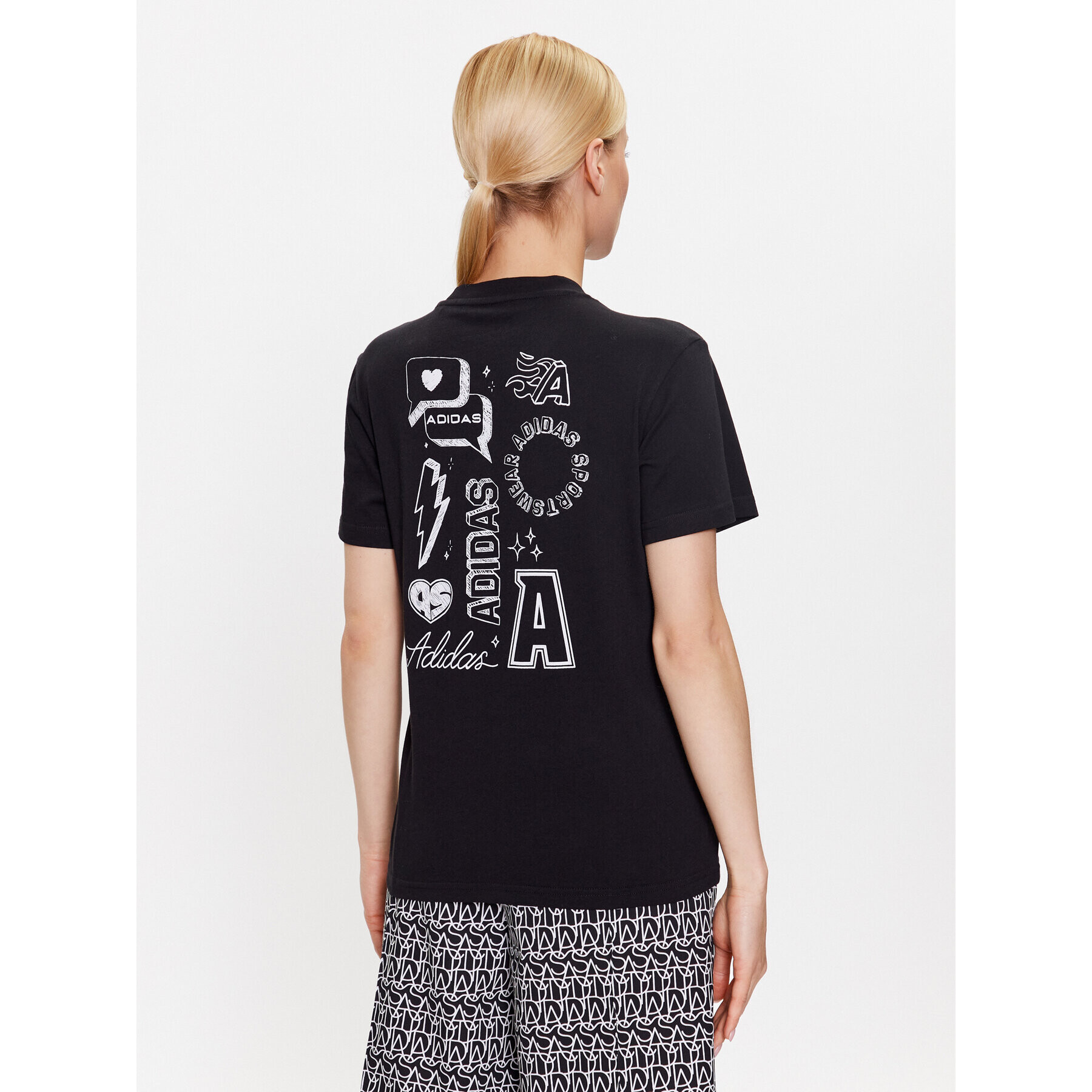 adidas Тишърт IM4259 Черен - Pepit.bg