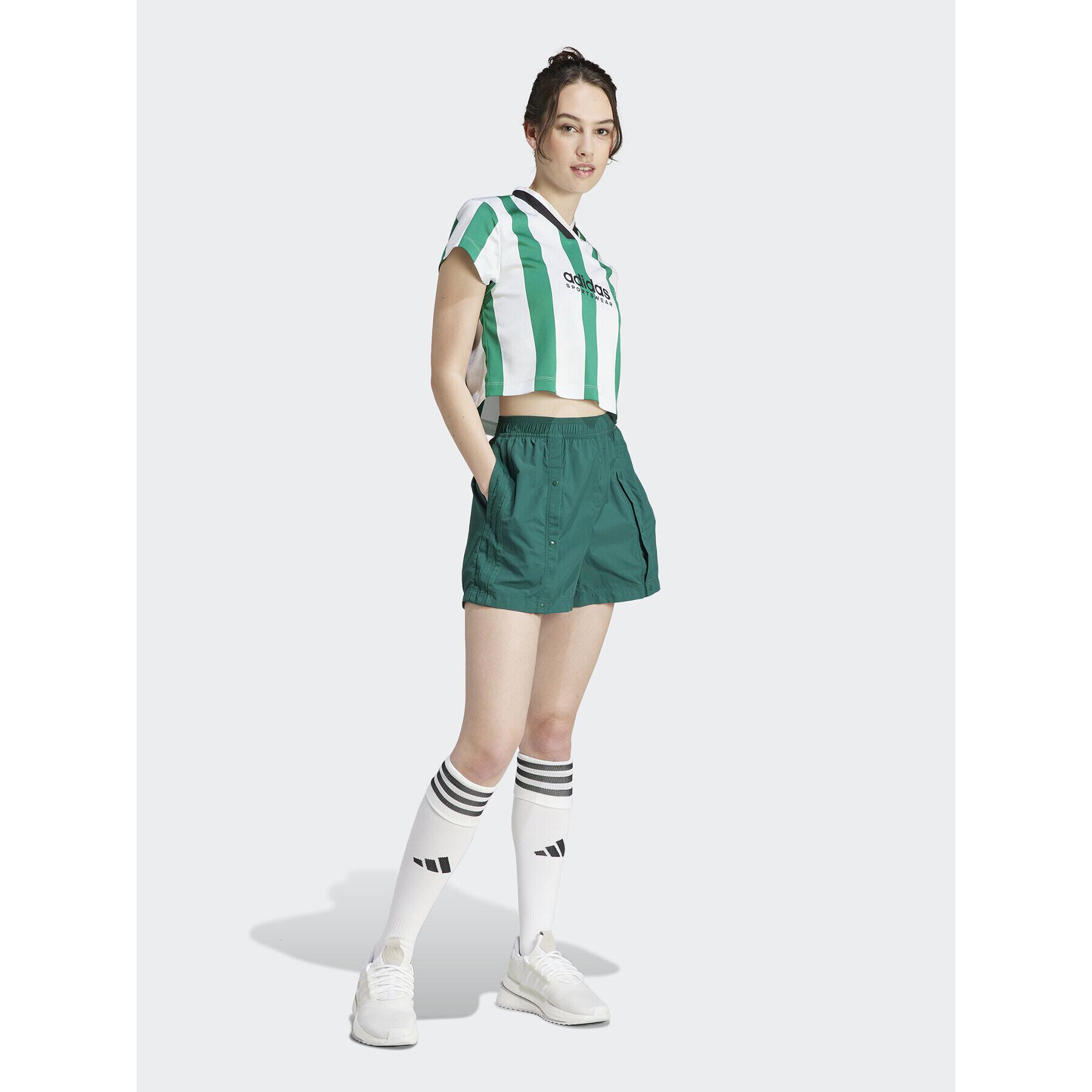 adidas Тишърт IM4997 Зелен Slim Fit - Pepit.bg