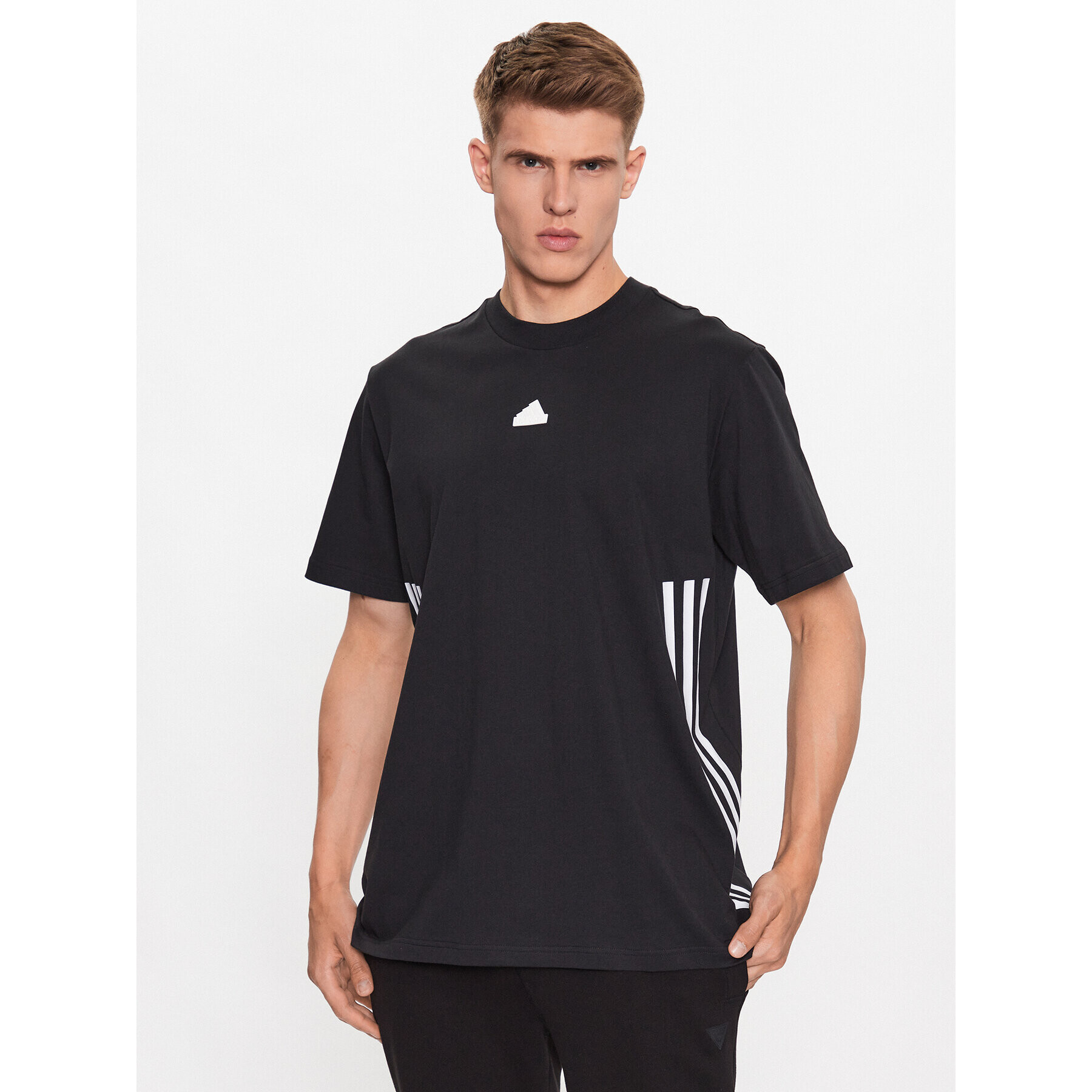 adidas Тишърт IN1611 Черен Loose Fit - Pepit.bg