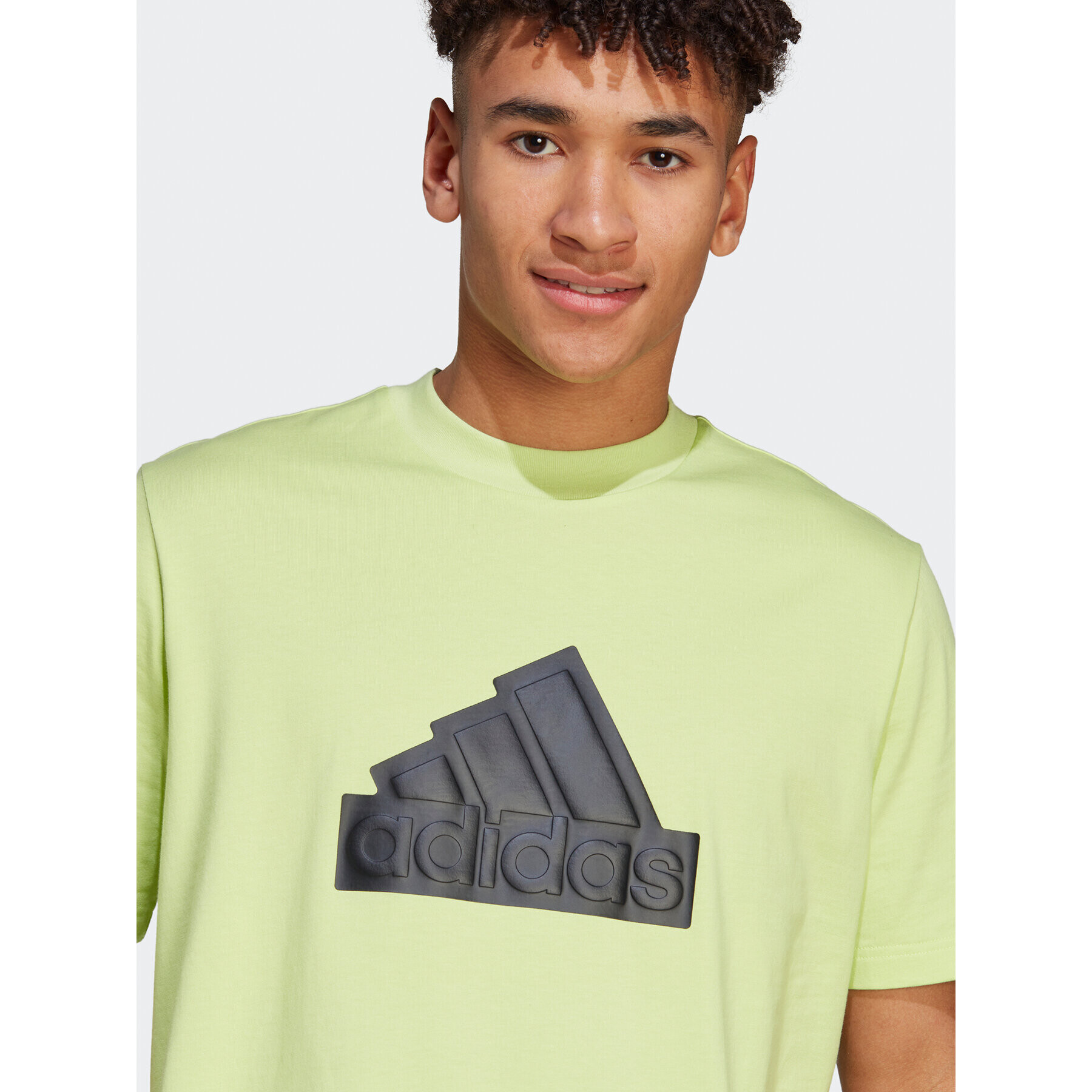adidas Тишърт IN1627 Зелен Loose Fit - Pepit.bg