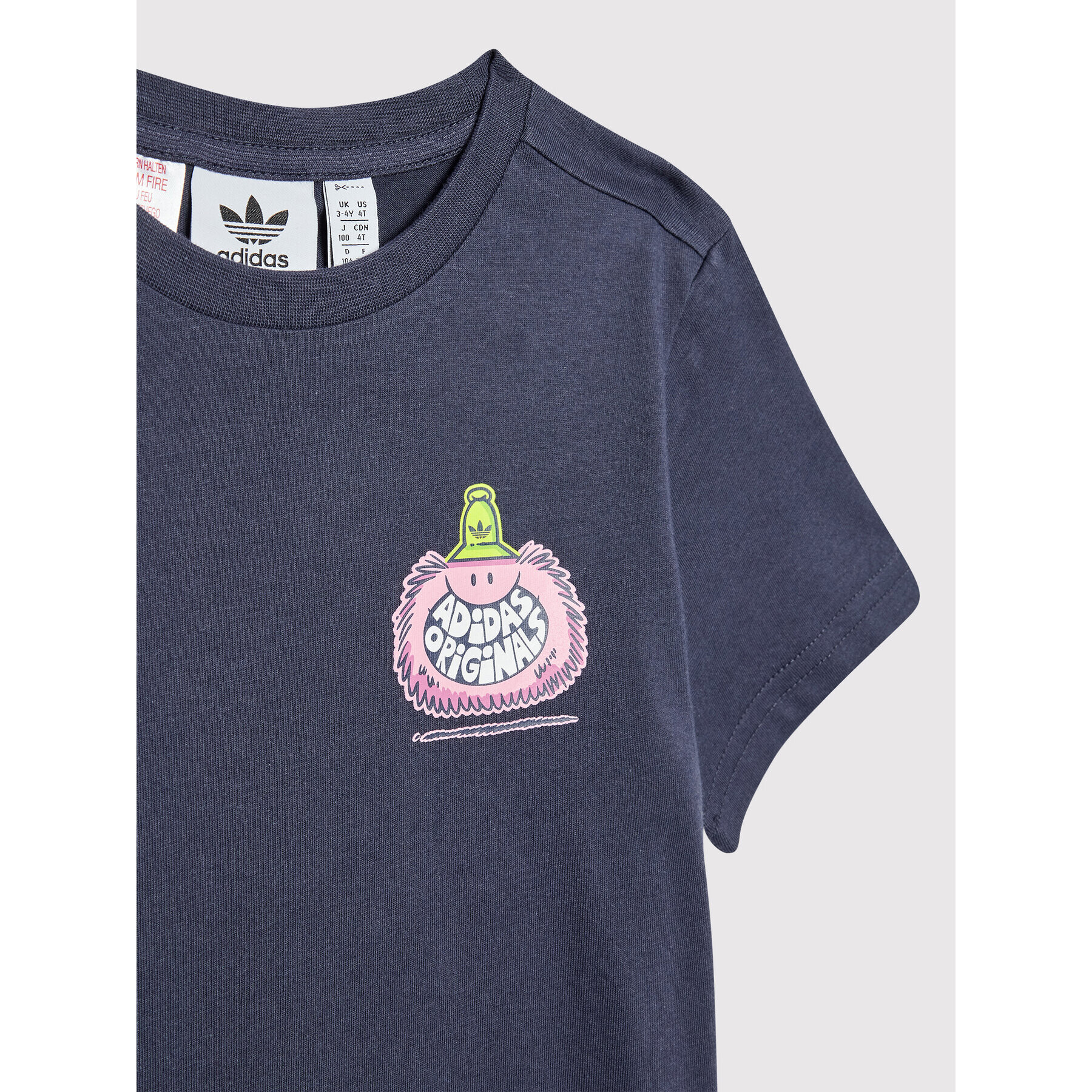 adidas Тишърт KEVIN LYONS HF7539 Тъмносин Regular Fit - Pepit.bg