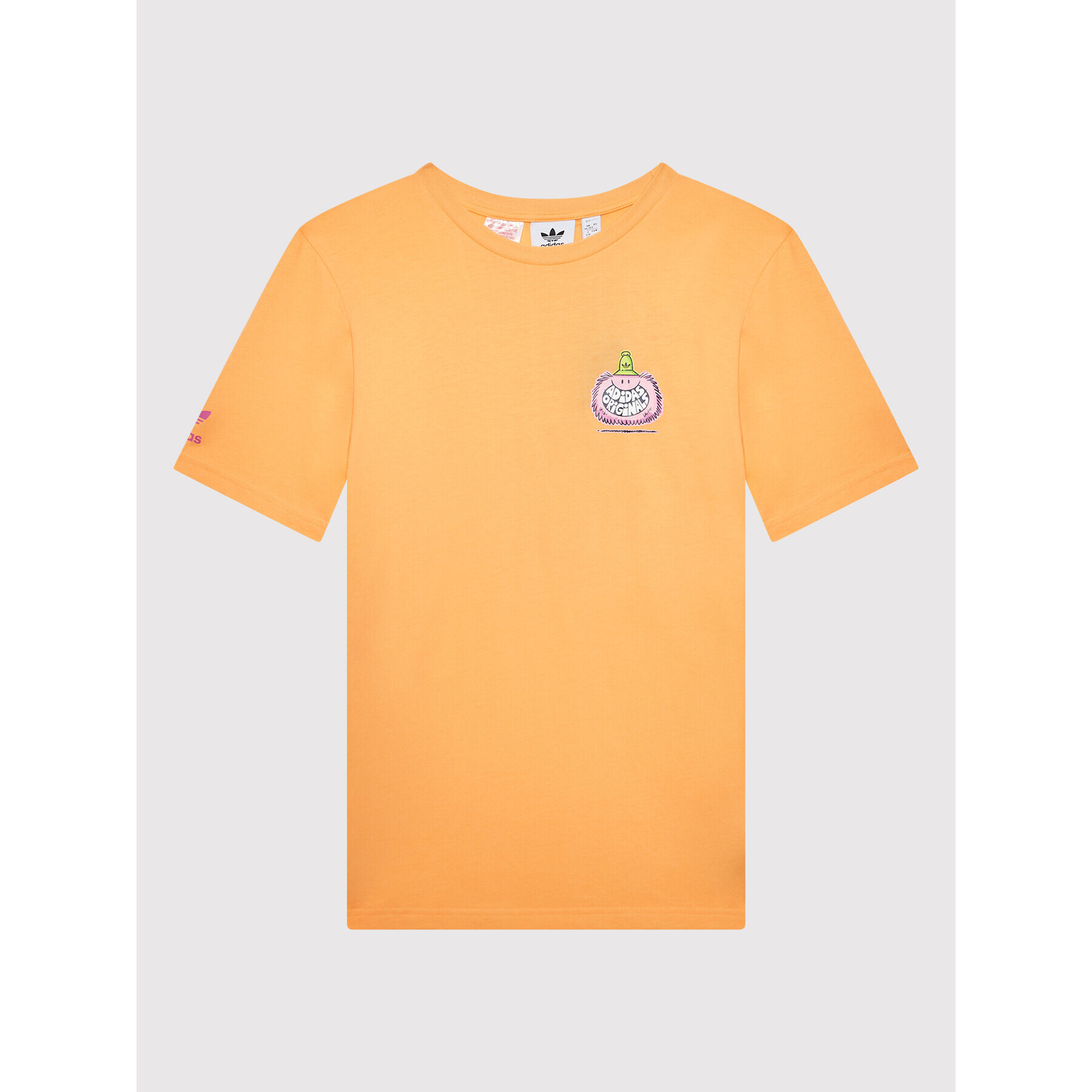 adidas Тишърт KEVIN LYONS HF7579 Оранжев Regular Fit - Pepit.bg