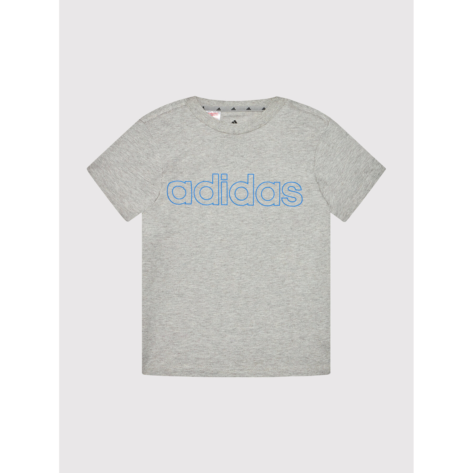 adidas Performance Тишърт Lin HE9272 Сив Regular Fit - Pepit.bg